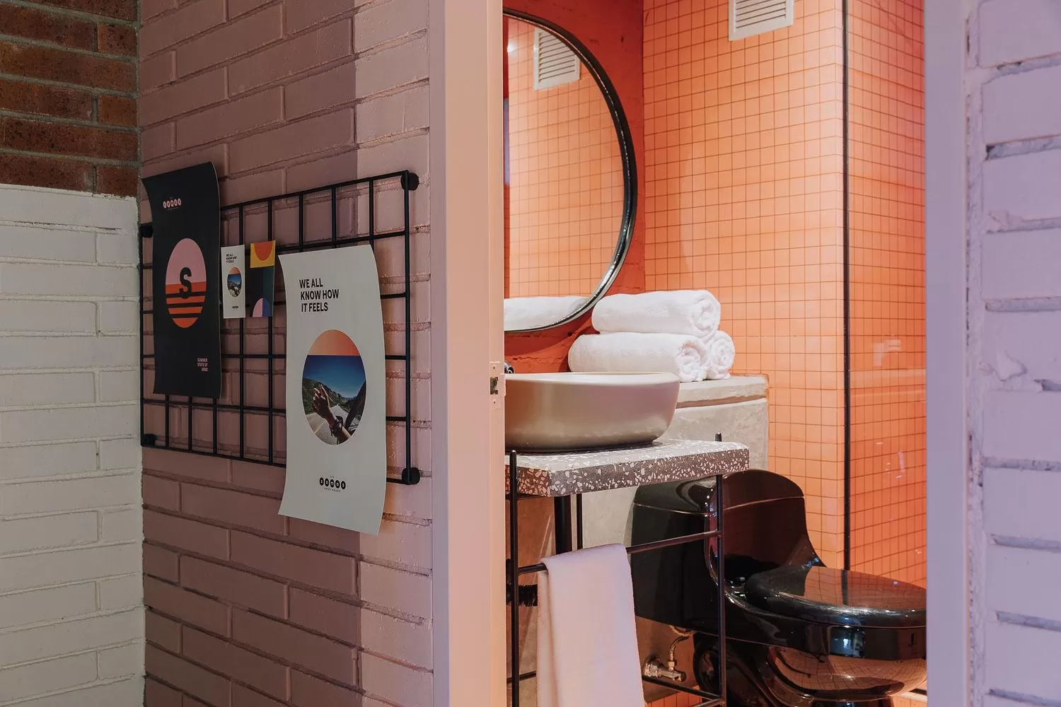 Bathroom in The Somos Beats Hotel & Rooftop