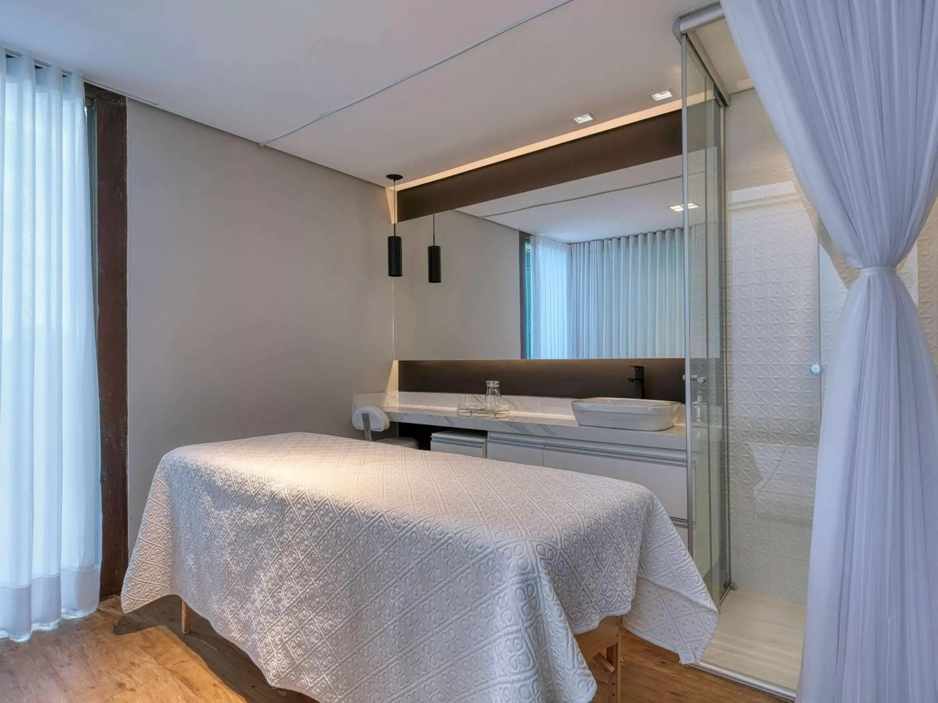 Spa and wellness centre/facilities, Bed in Caesar Business Belo Horizonte Belvedere Spa and wellness centre/facilities, Bed in Caesar Business Belo Horizonte Belvedere