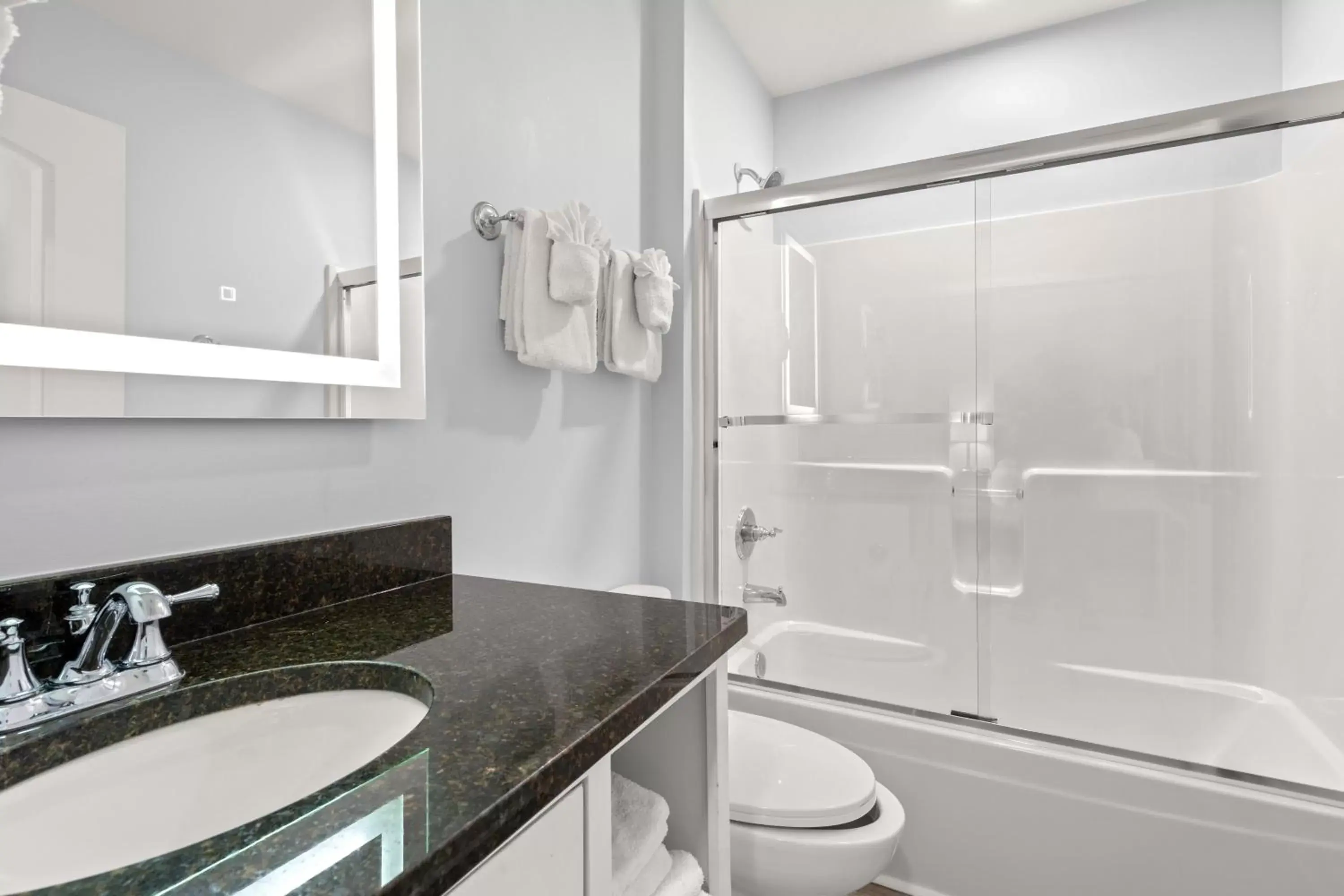 Bathroom in Ocean Escape Condos