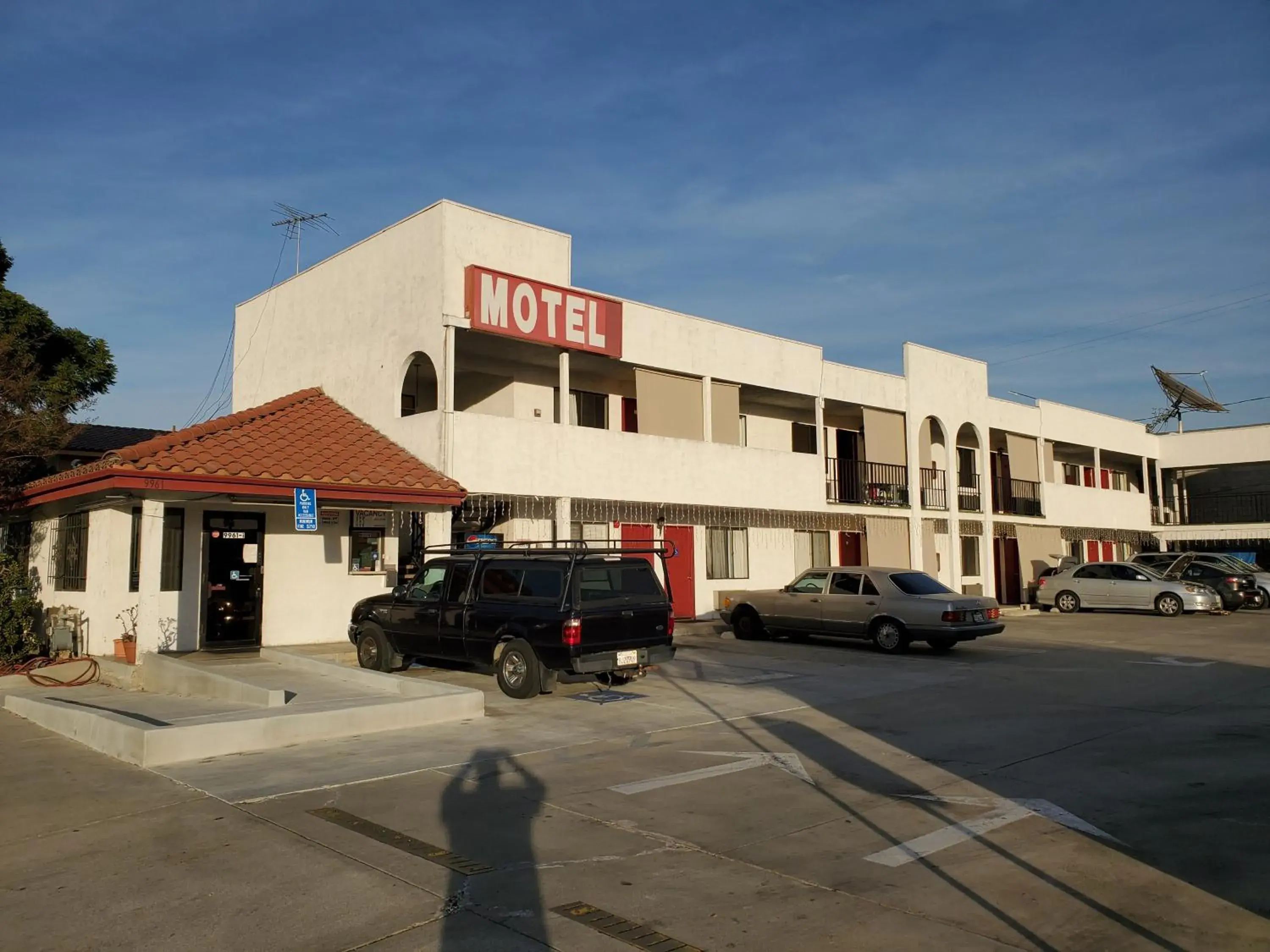 Property Building in Eunice Plaza Motel