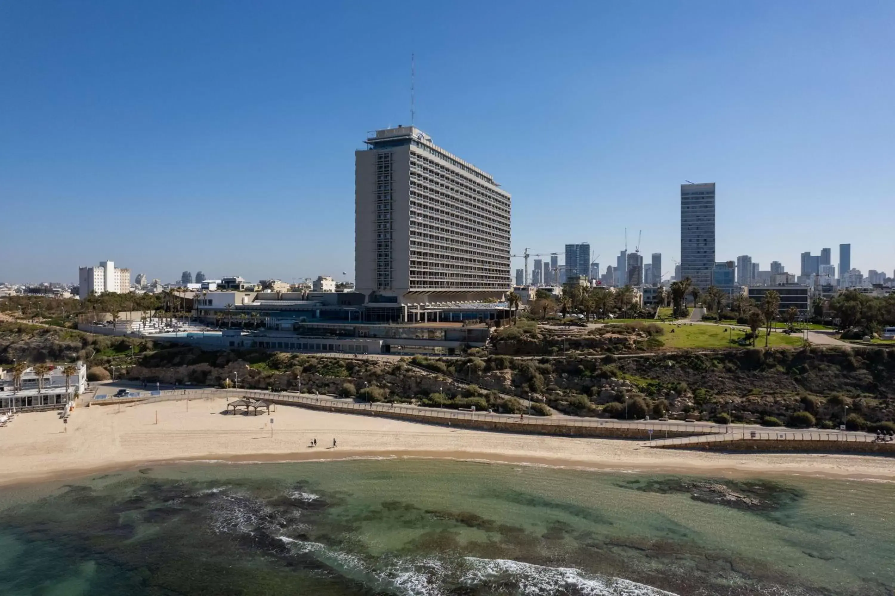 Property building in Hilton Tel Aviv Hotel