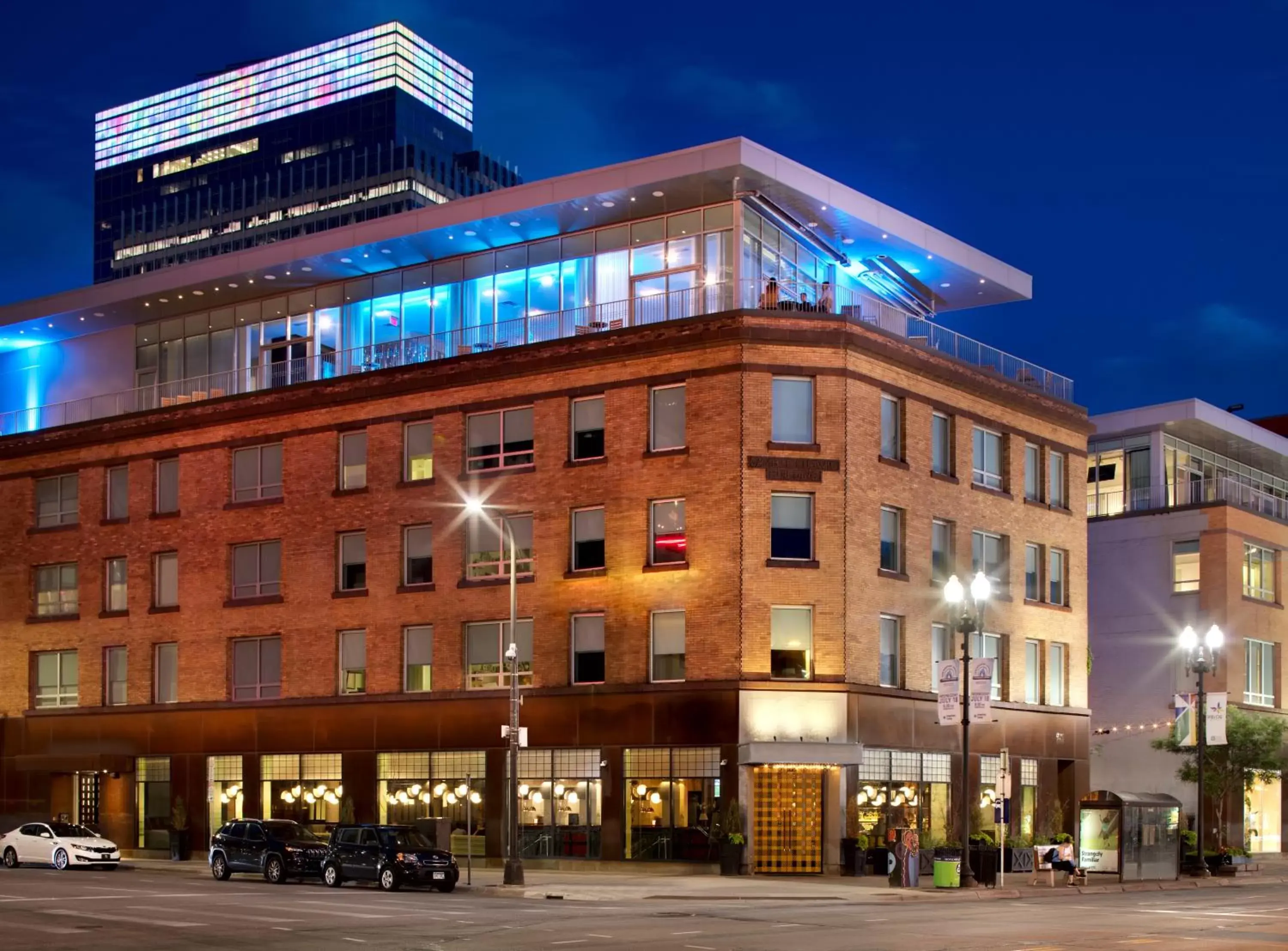 Property building in The Chambers Hotel