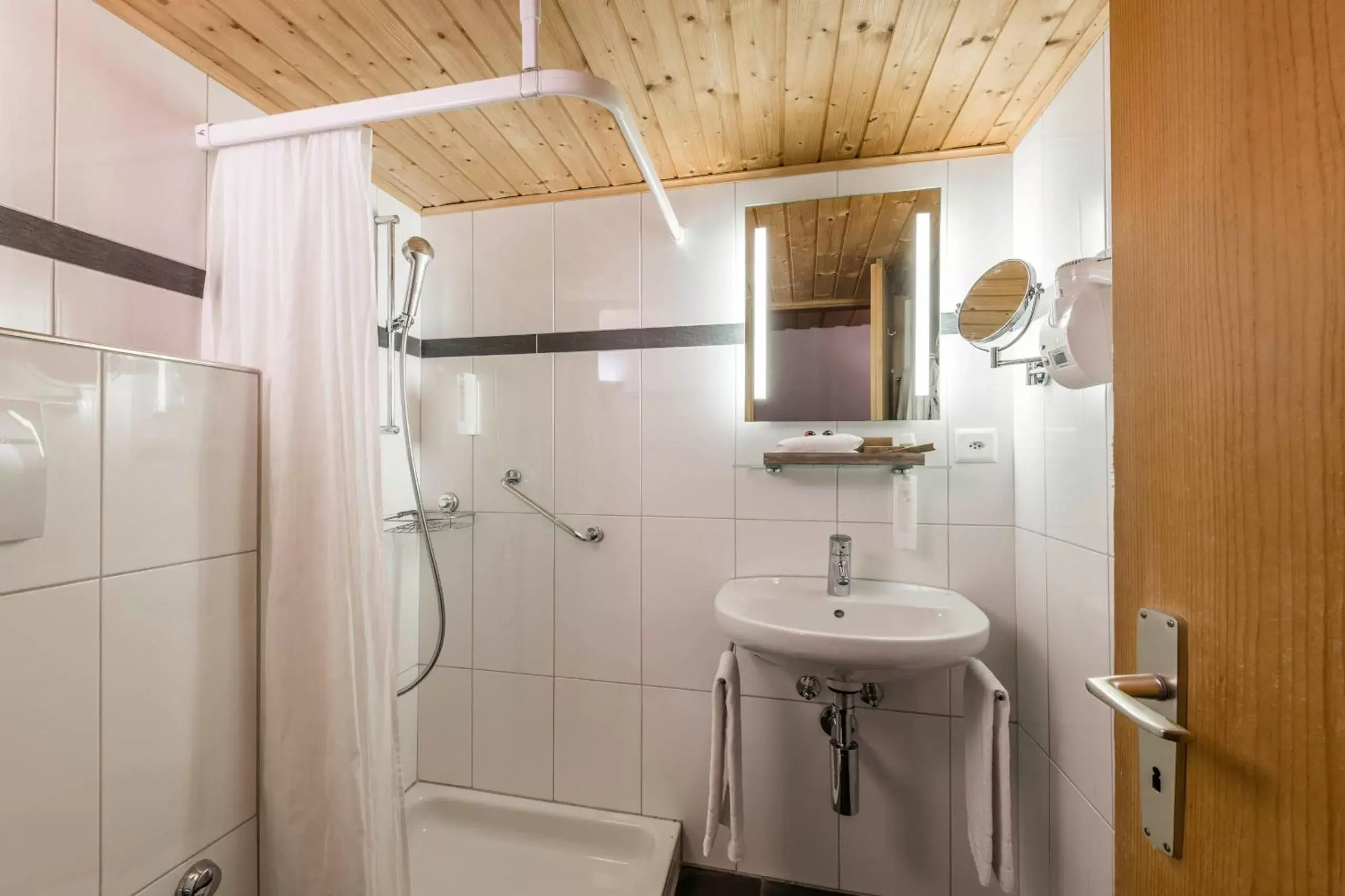 Shower, Bathroom in Hotel Stern Chur