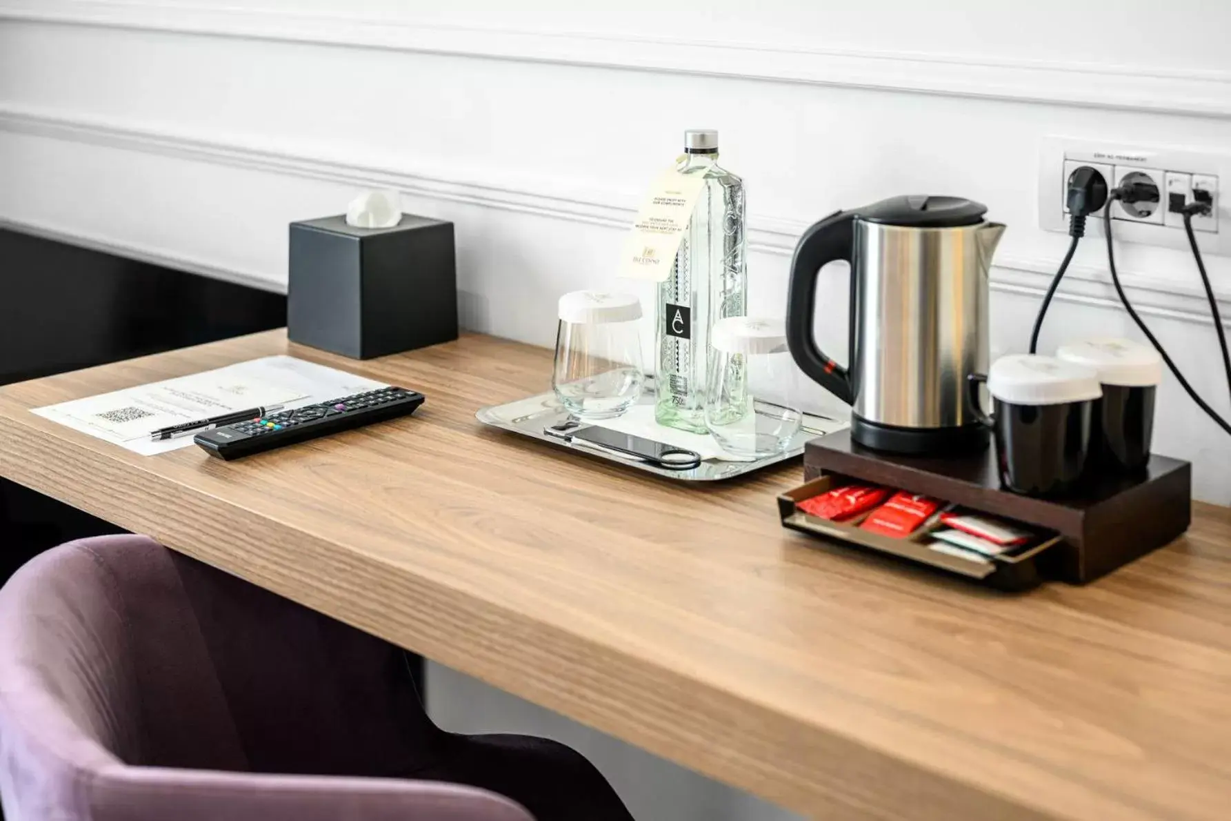 Coffee/tea facilities in Hotel Del Corso