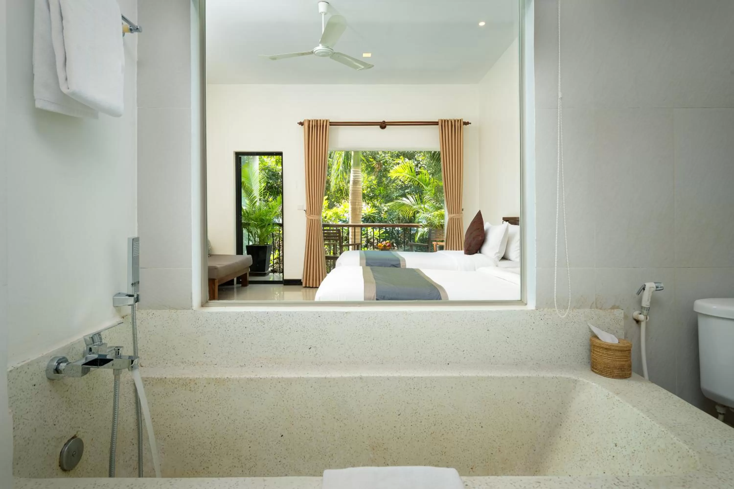 Bathroom, Bed in Landing Gold by Amatak