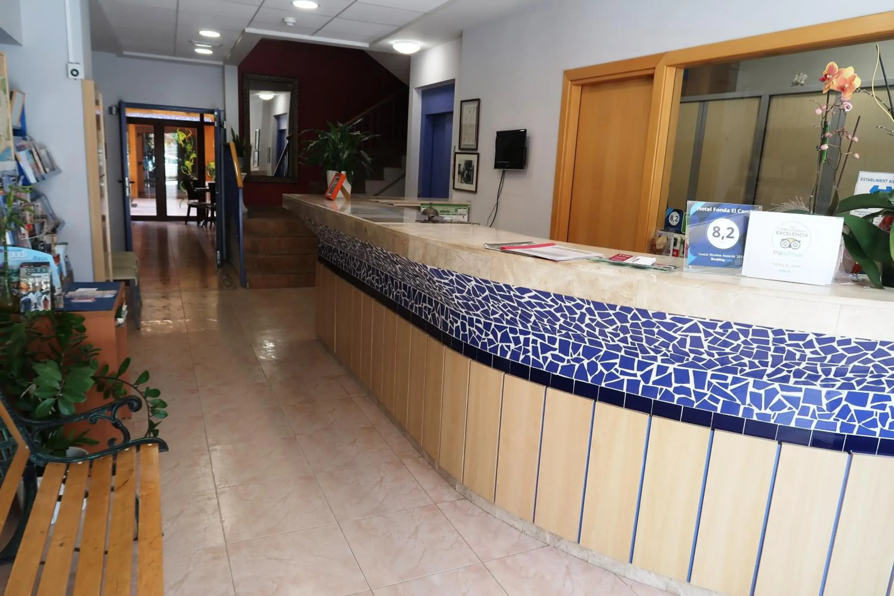 Decorative detail, Lobby/Reception in El Cami Hotel