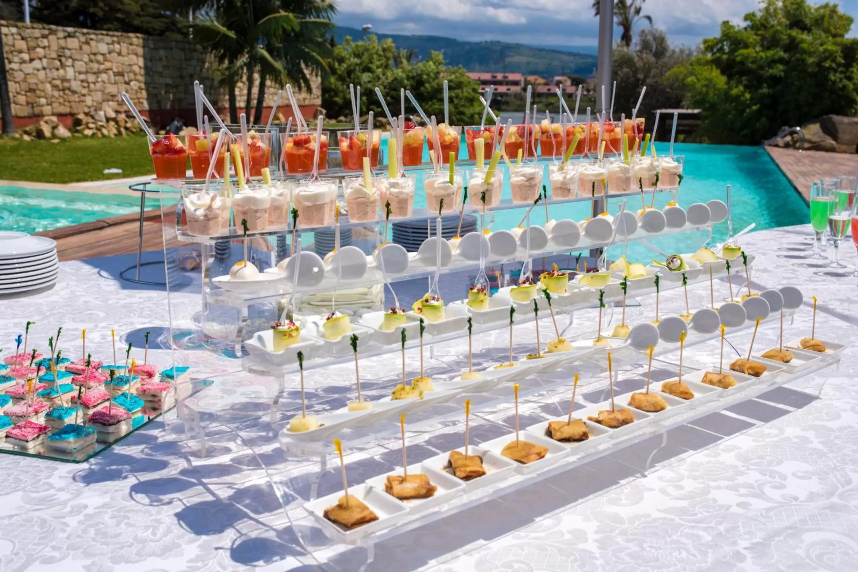 Food and drinks, Swimming Pool in Villa Morgana Resort and Spa