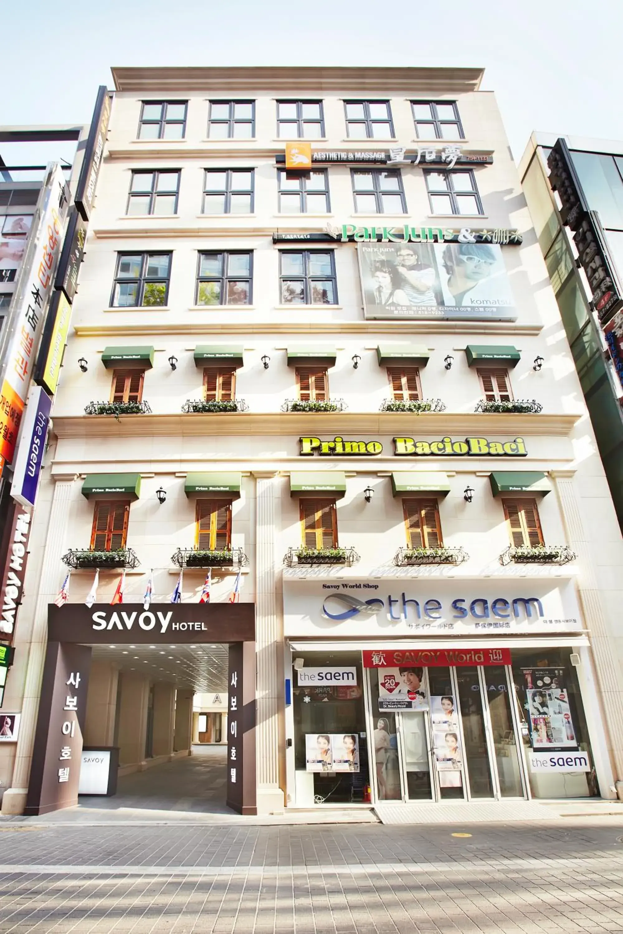 Facade/entrance, Property Building in Savoy Hotel Myeongdong