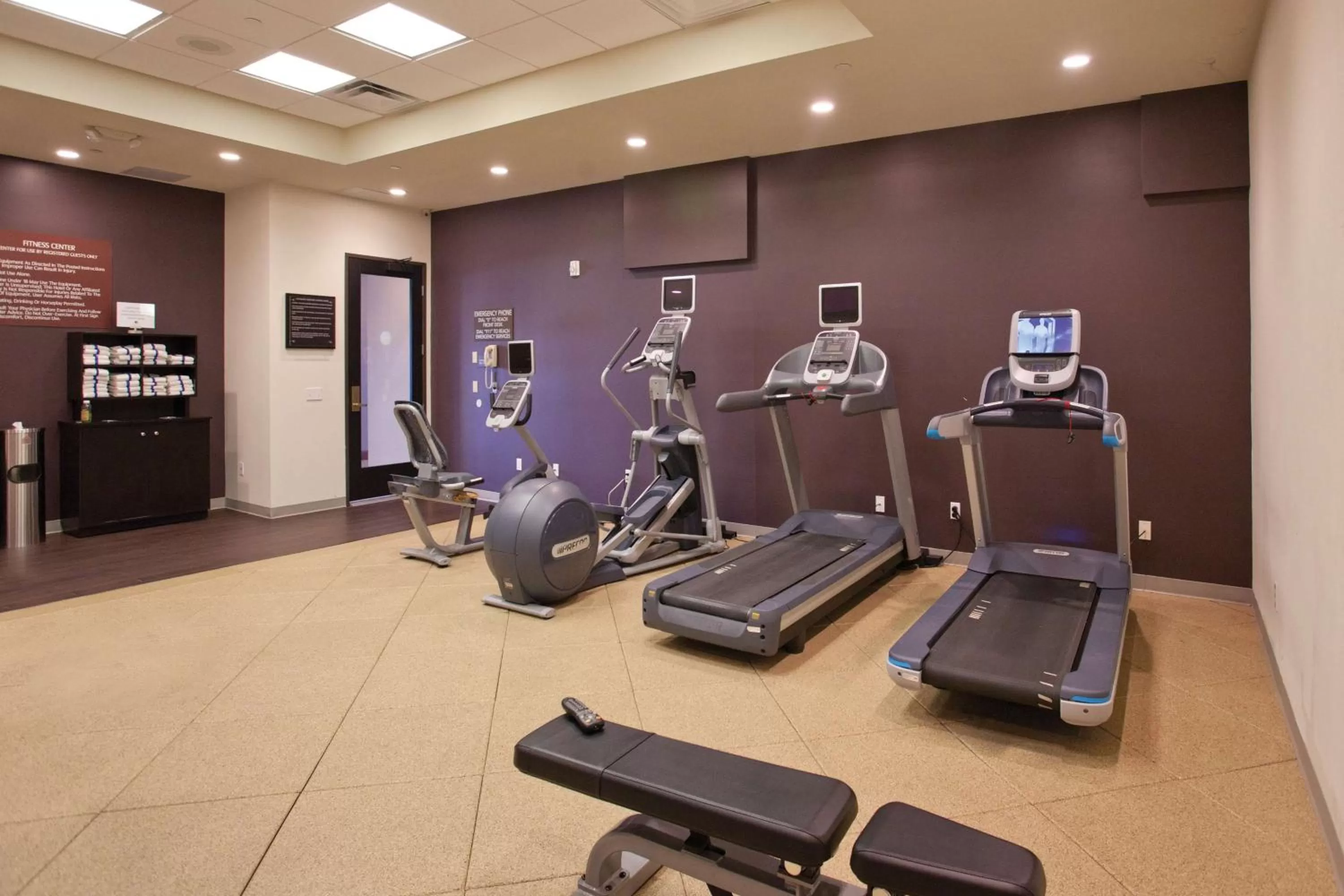 Fitness centre/facilities in DoubleTree by Hilton Rosemead