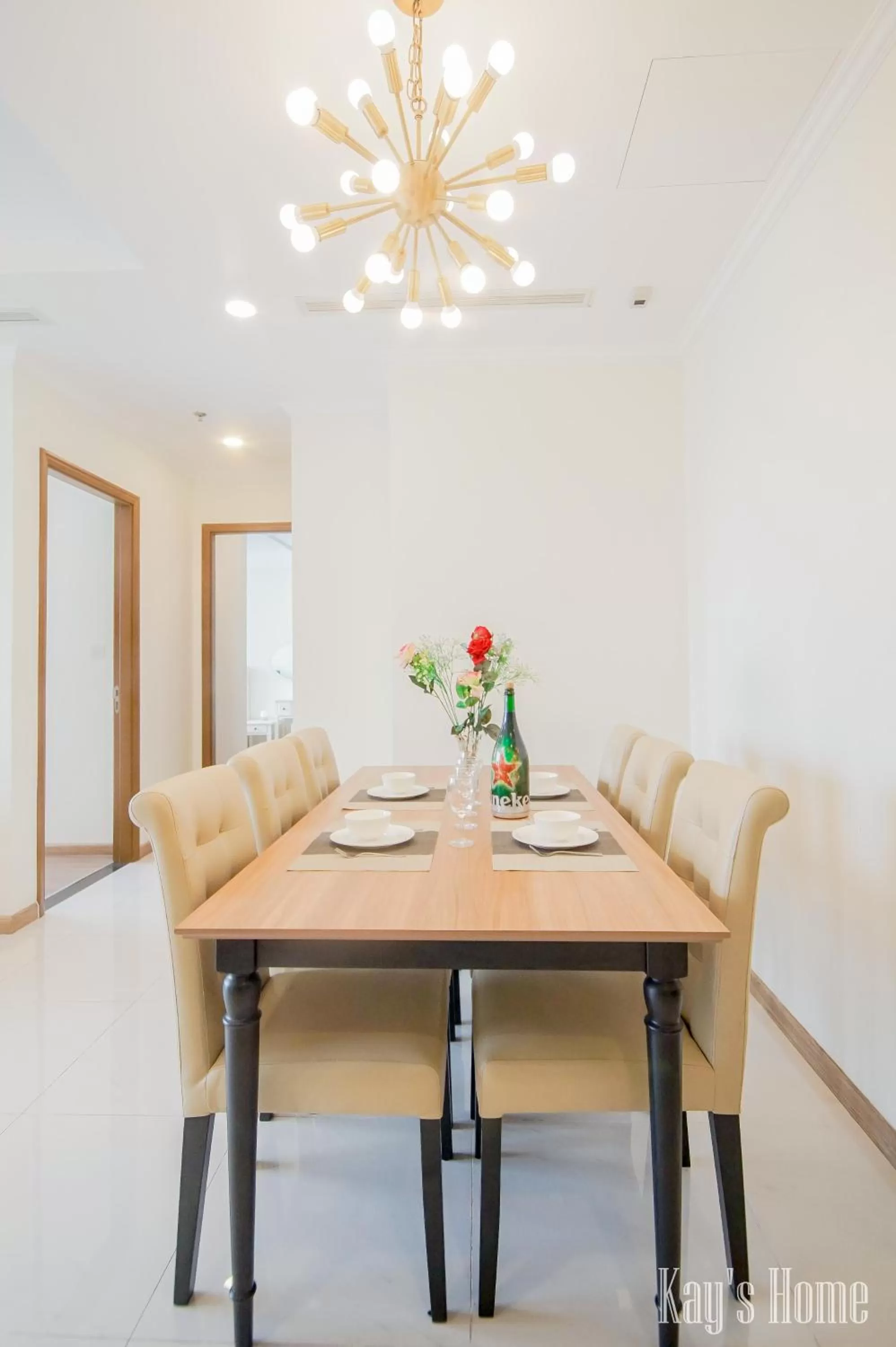 Seating area, Dining Area in Vinhomes Central Park-Nice Homes