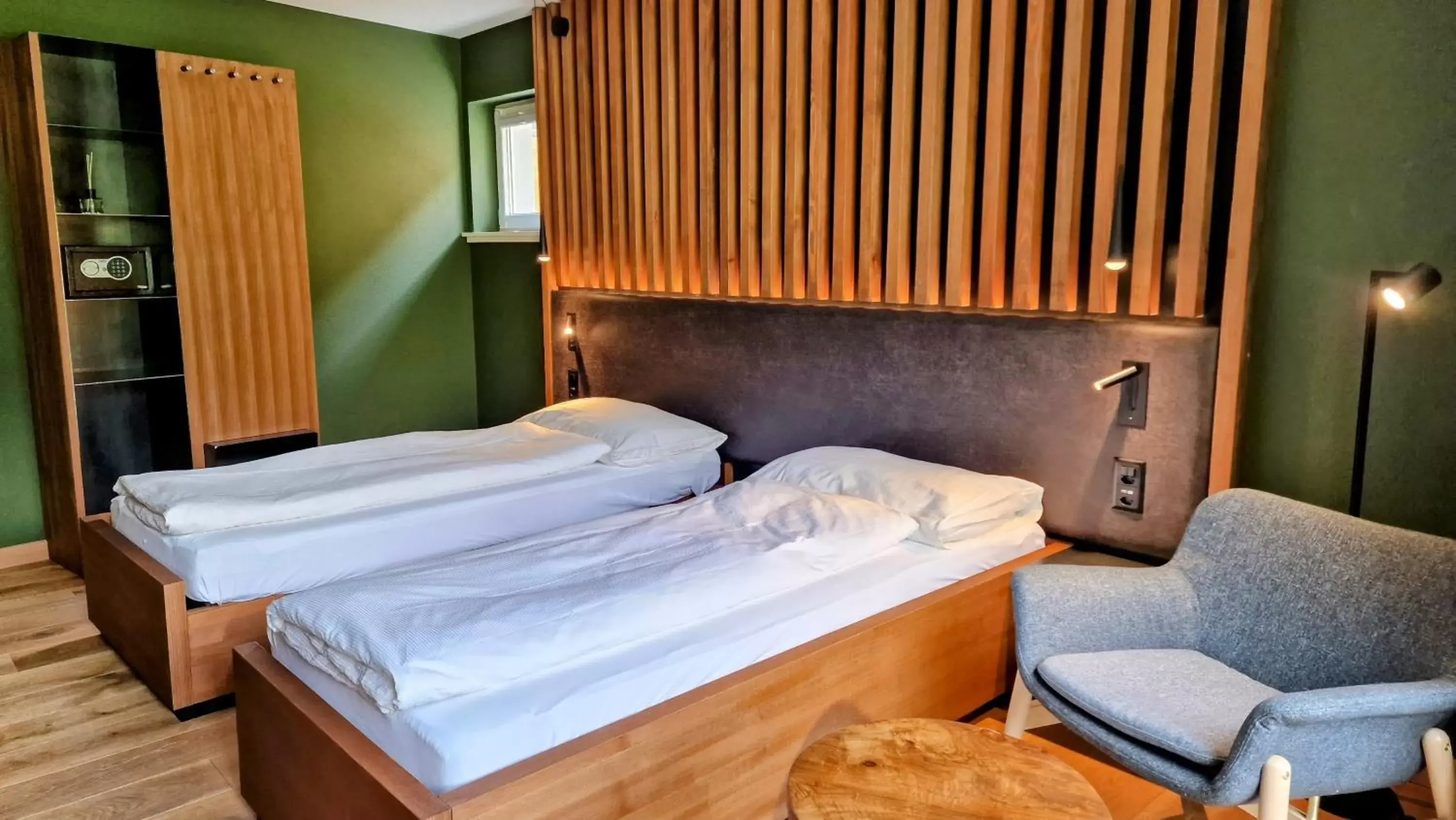 Bed in Amber Ski-in/out Hotel & Spa