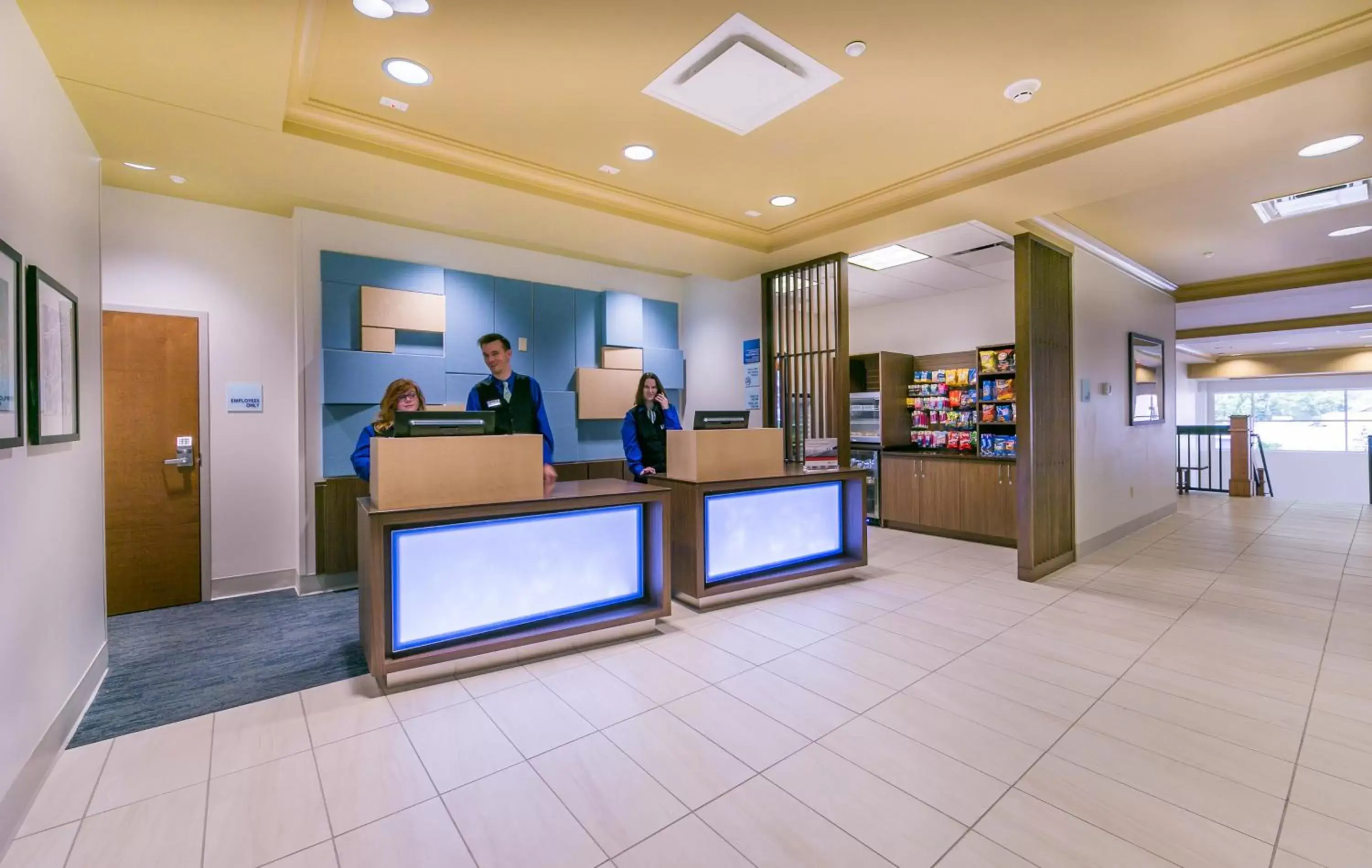 Lobby or reception in Holiday Inn Express Gatlinburg Downtown by IHG Lobby or reception in Holiday Inn Express Gatlinburg Downtown by IHG