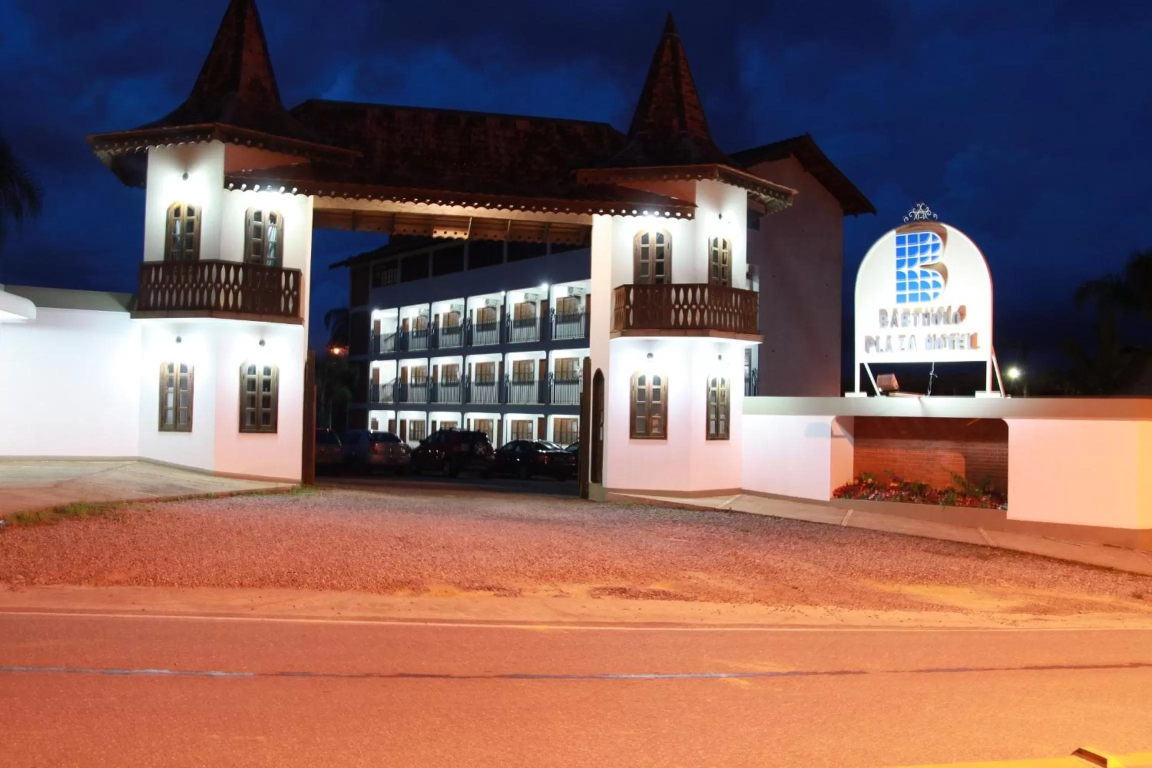 Night, Property Building in Bartholo Plaza Hotel