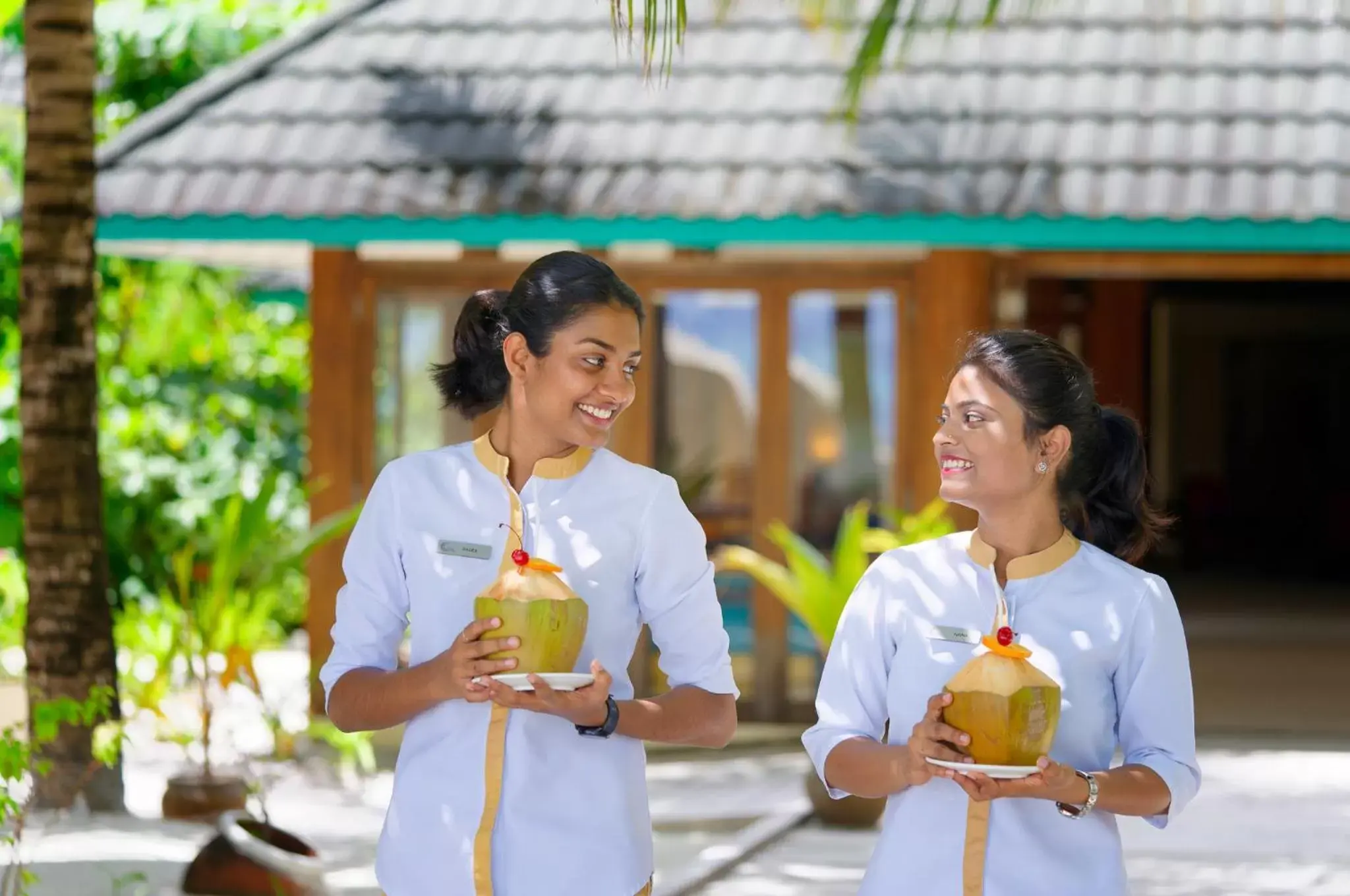 Staff in Canareef Resort Maldives