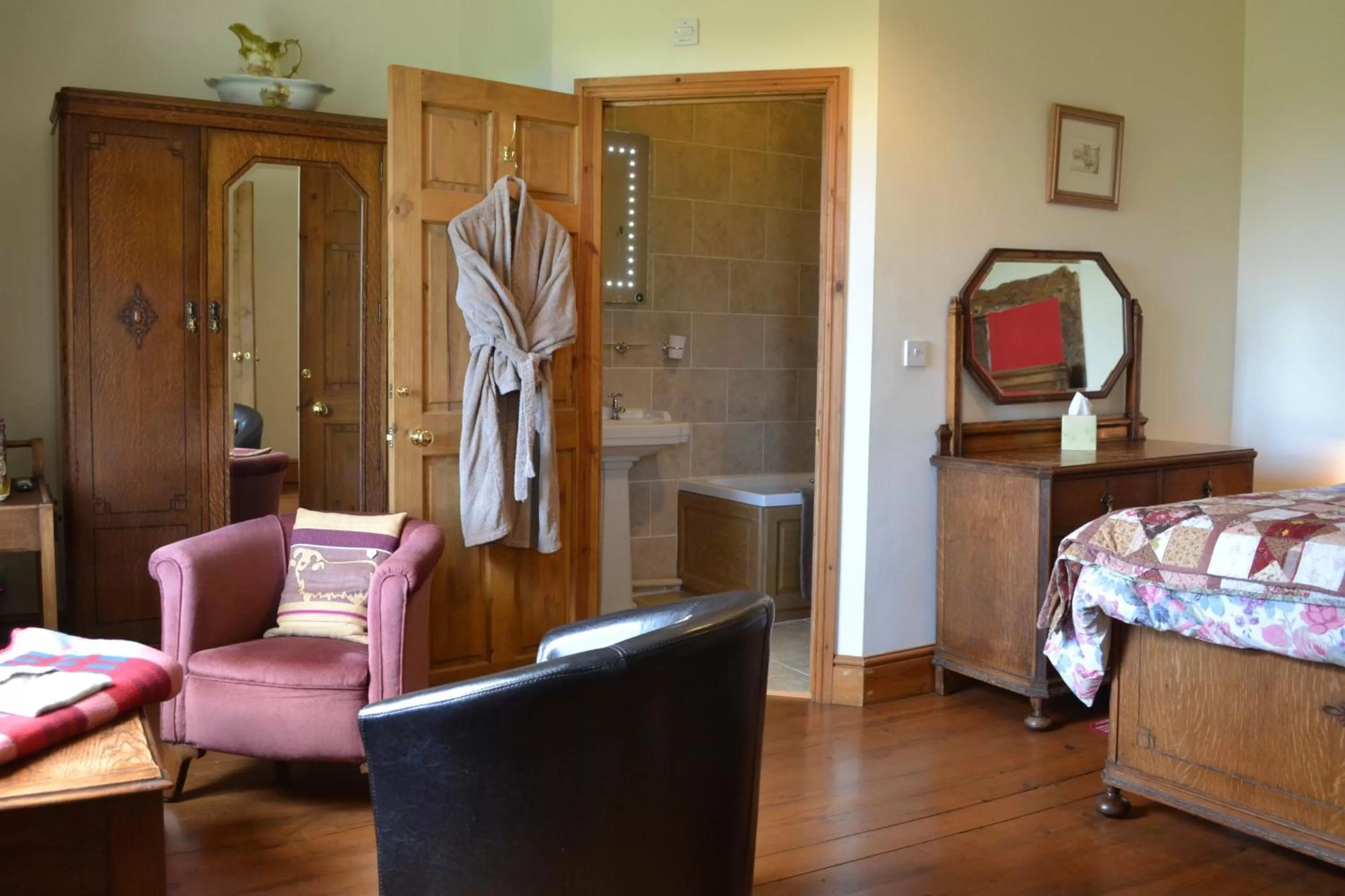 Seating area in Broome Park Farm B&B