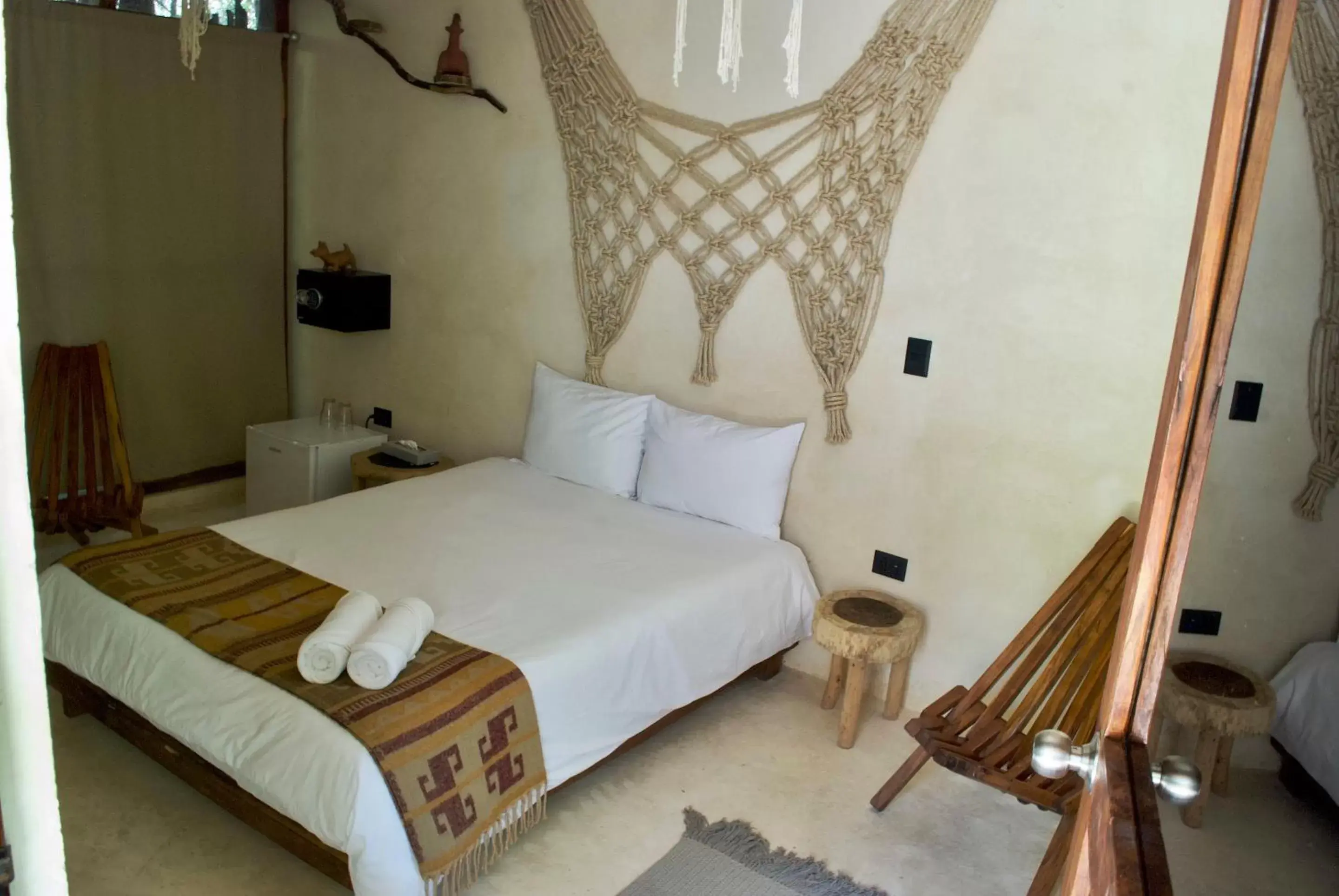 Bedroom, Bed in Serena Tulum - Adults Only