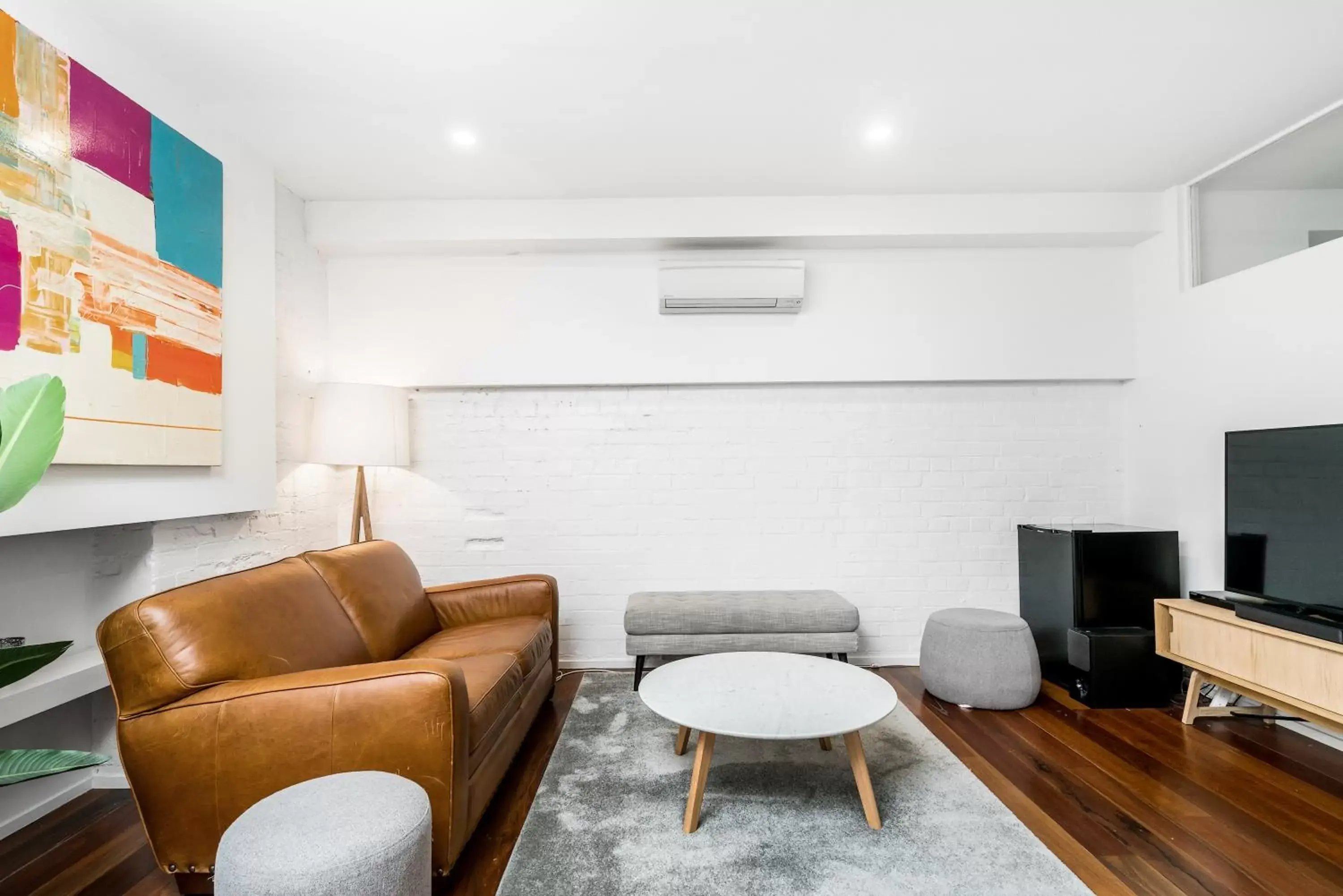 Seating Area in Byron Butter Factory Apartments