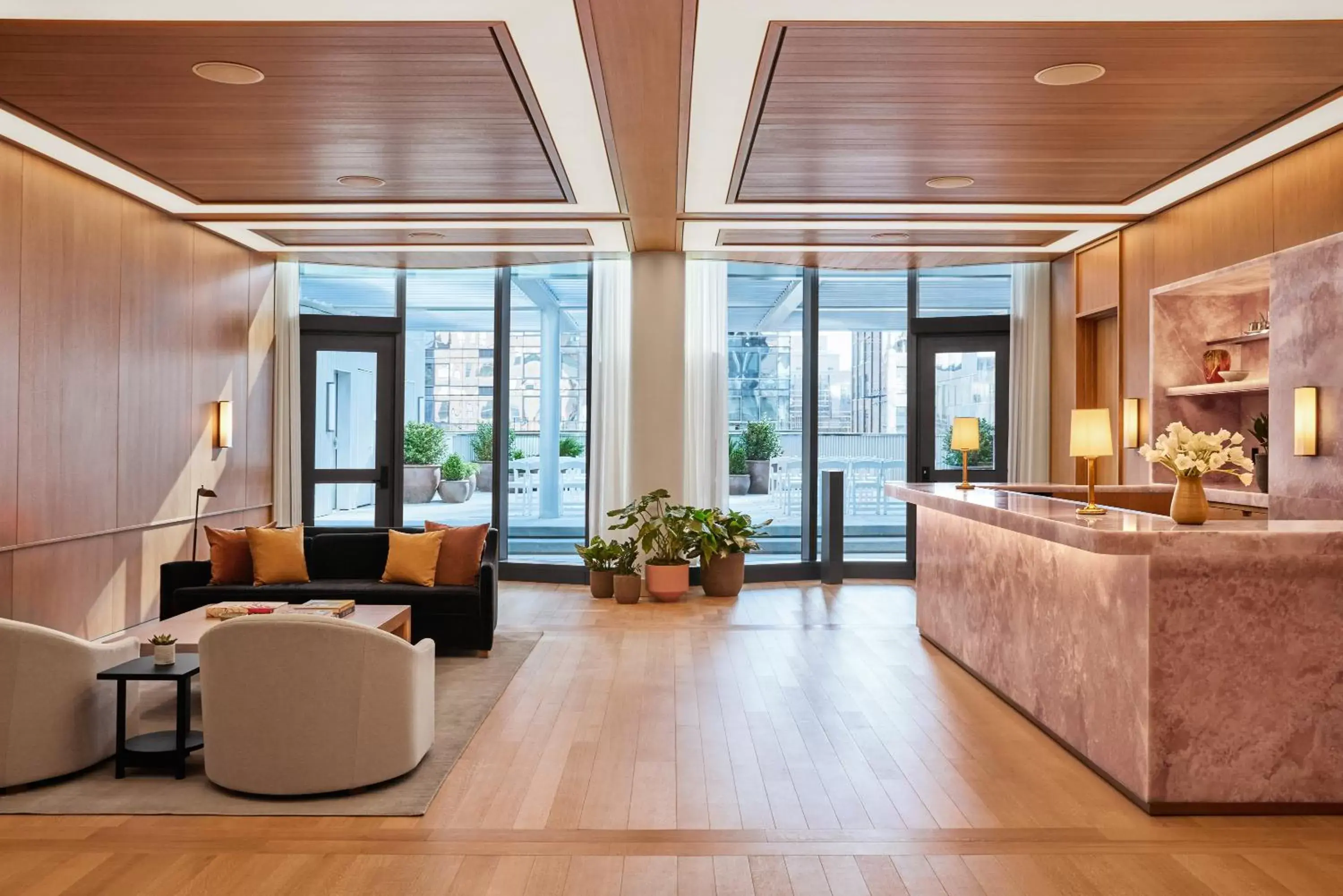 Lounge or bar, Lobby/Reception in Pendry Manhattan West