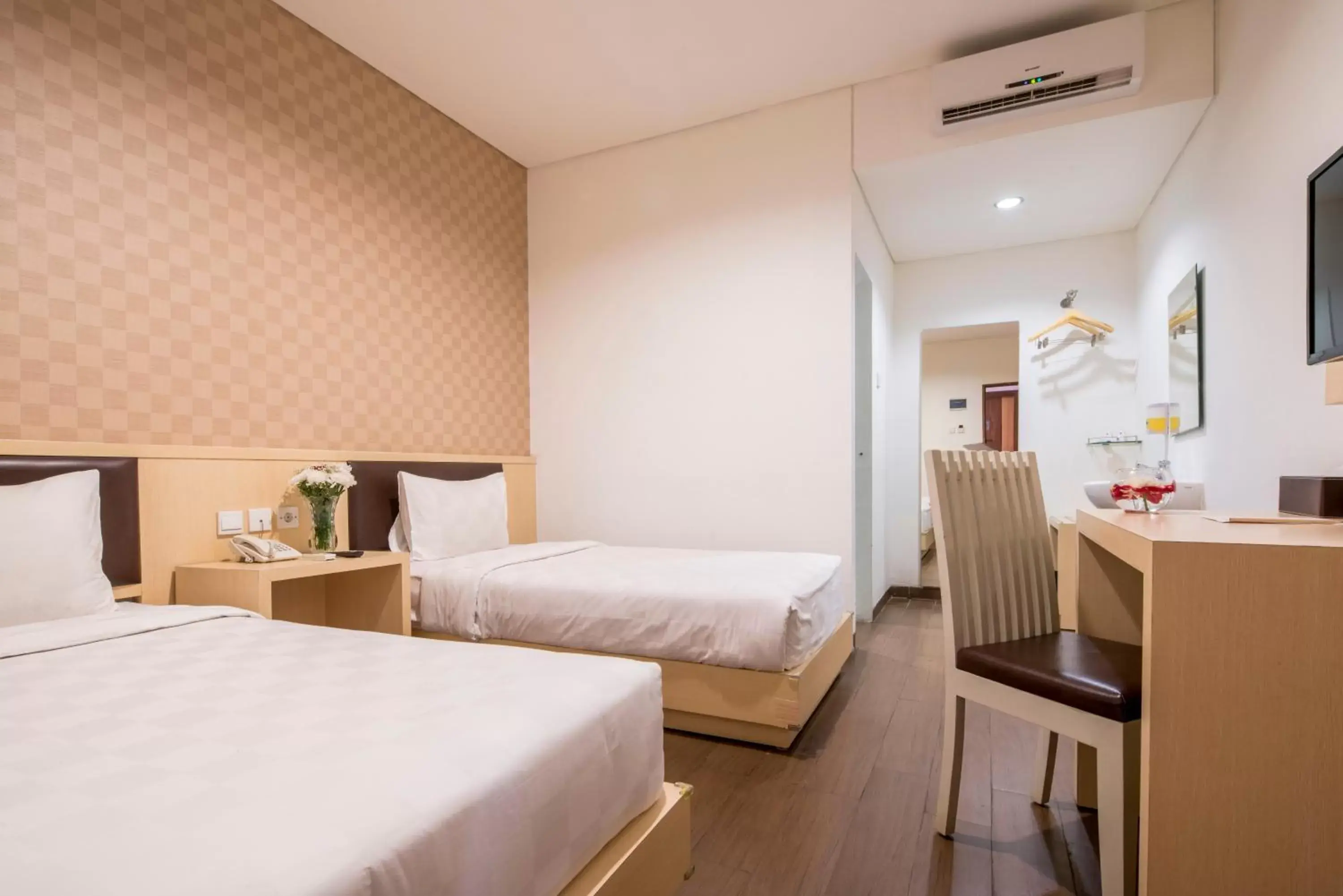 Bedroom, Bed in Hotel 88 Grogol Jakarta By WH