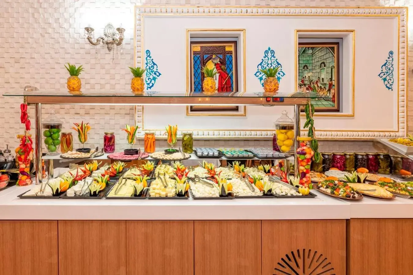 Buffet breakfast, Food in The Byzantium Suites Hotel & Spa
