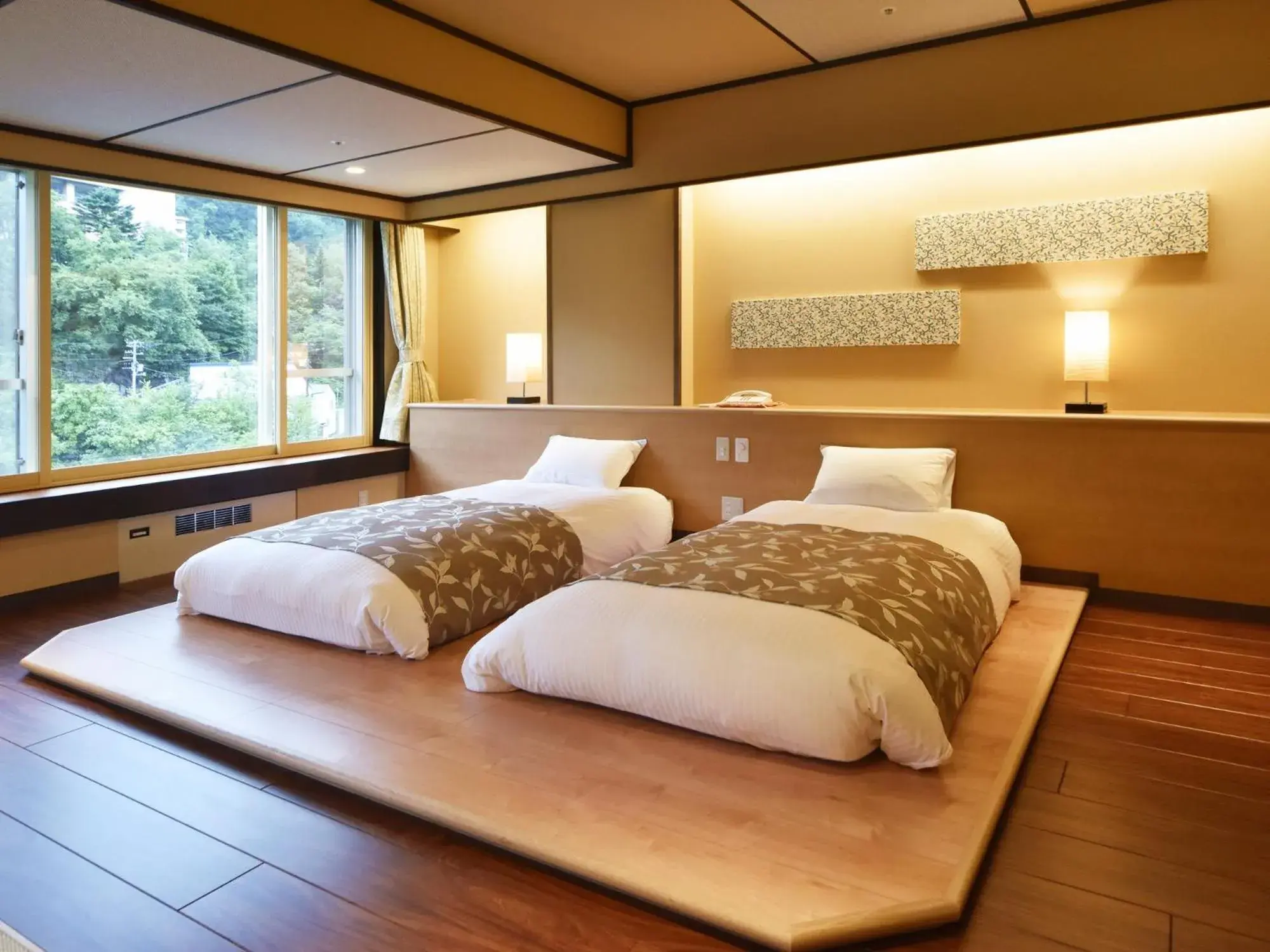 Bed in jyozankei Shikanoyu Bed in jyozankei Shikanoyu