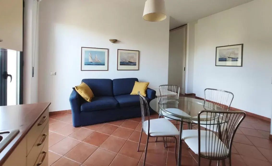 Living room, Seating Area in Villa delle Palme