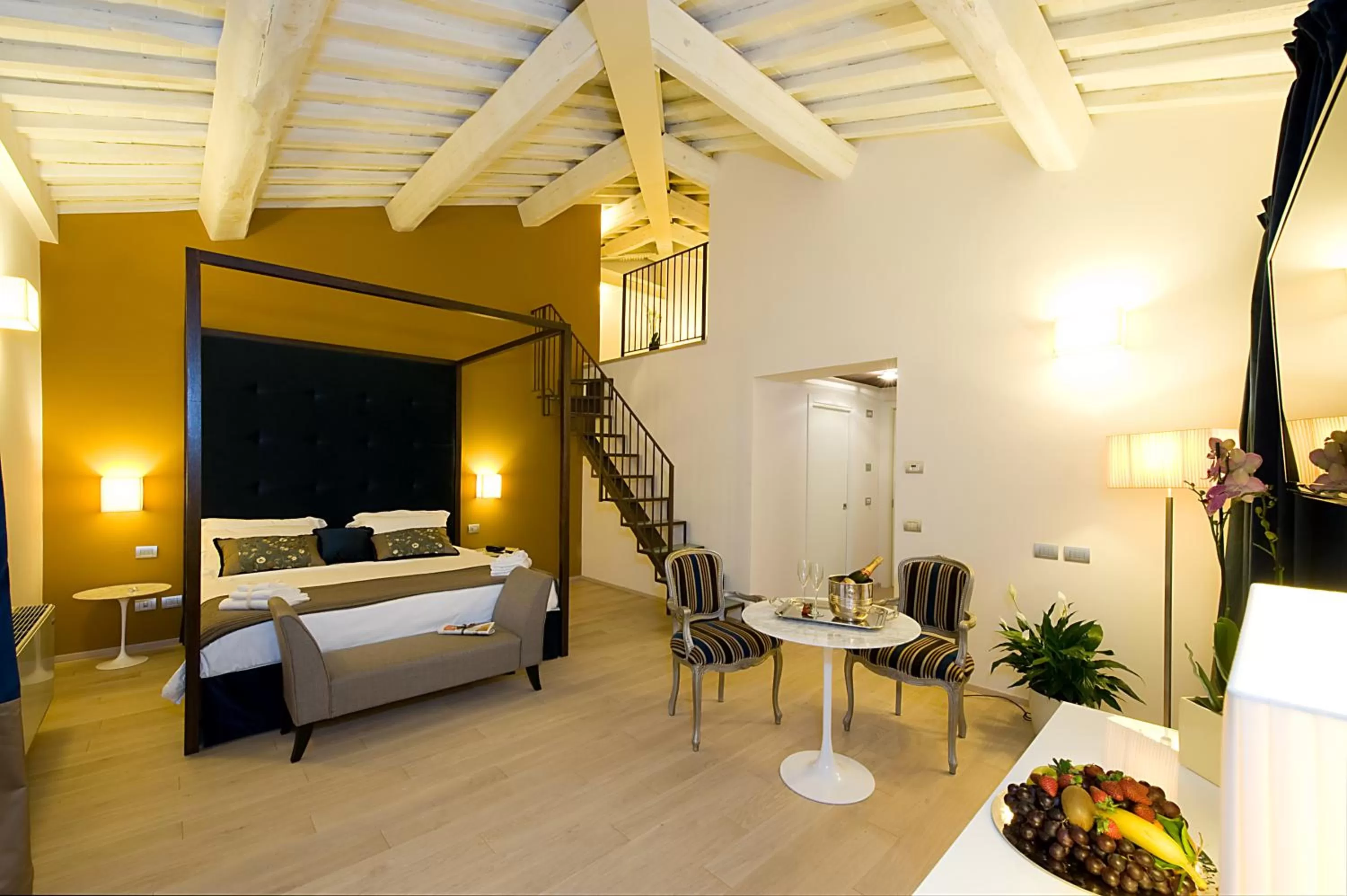 Bed in Relais dell'Olmo