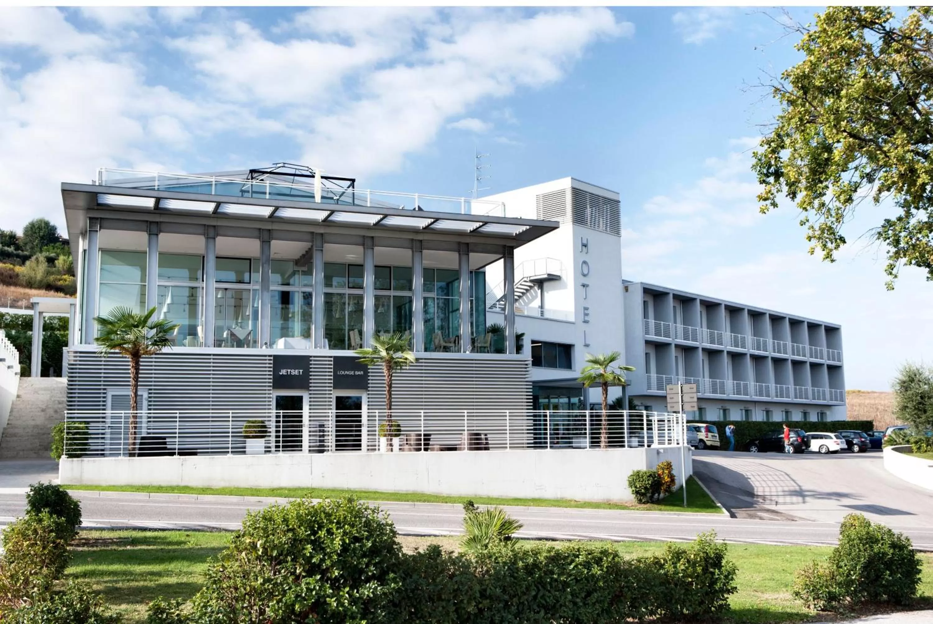 Facade/entrance in Hotel Horizon