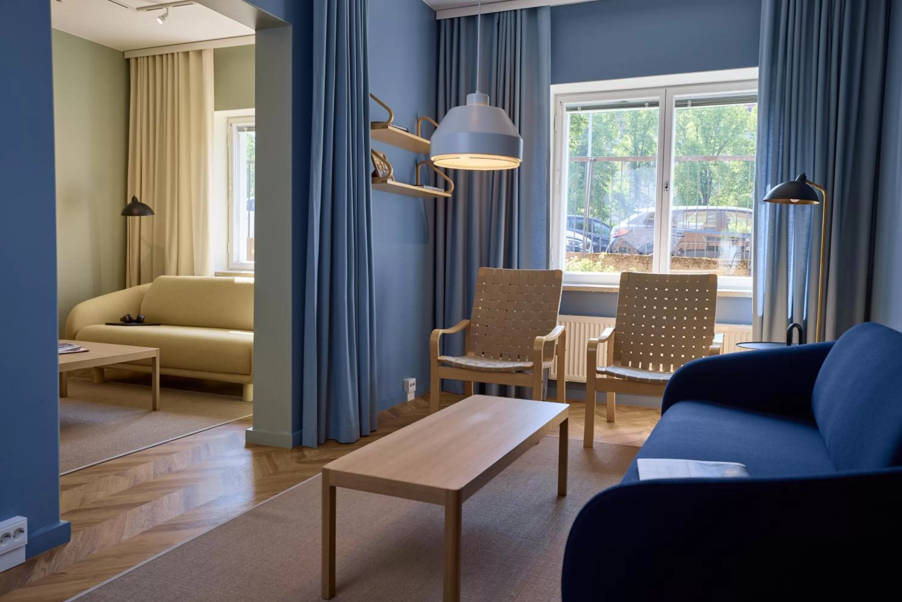 Lounge or bar in Töölö Towers