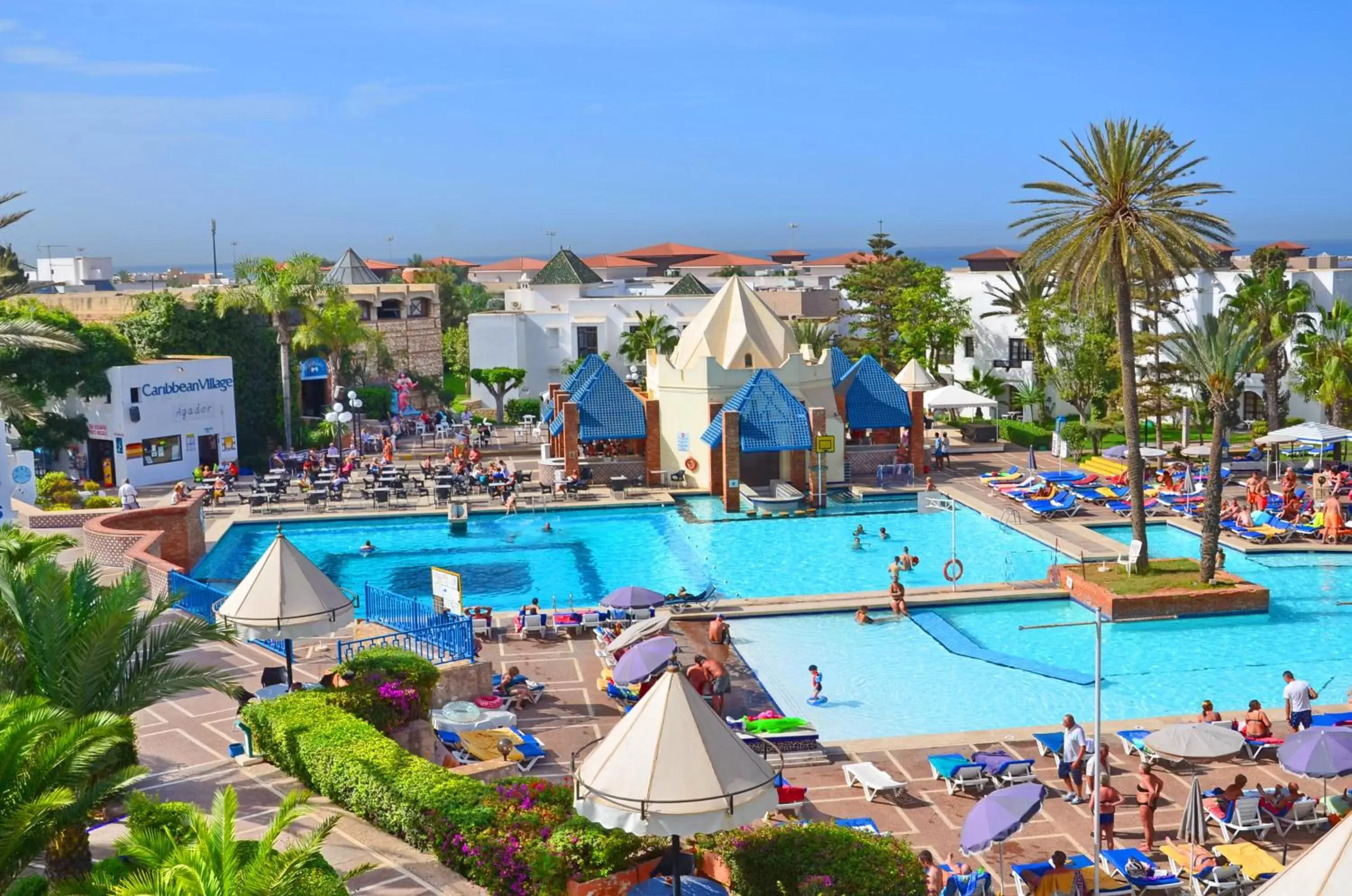 Natural landscape, Pool View in Caribbean Village Agador - All inclusive