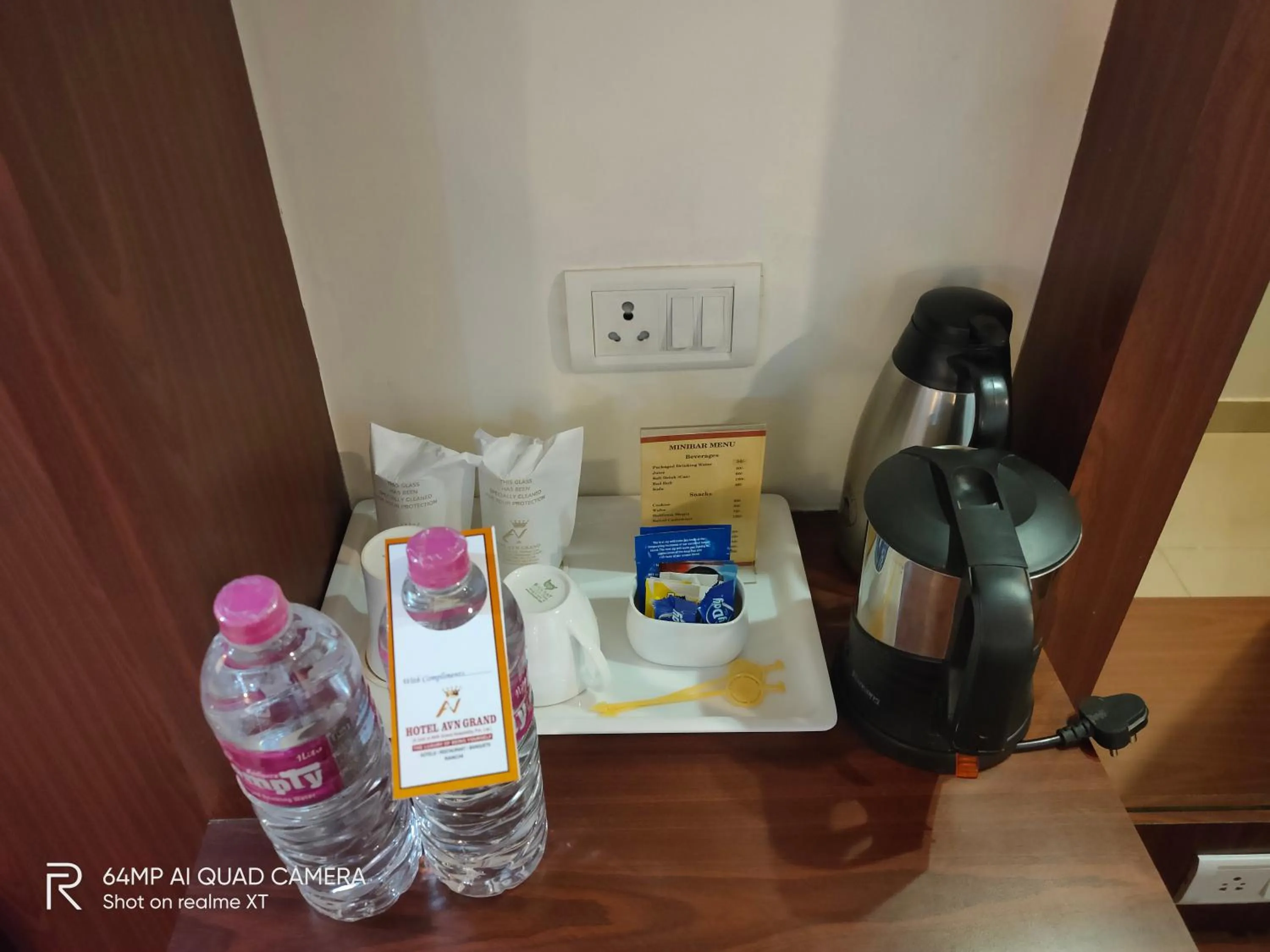 Coffee/tea facilities in HOTEL AVN GRAND