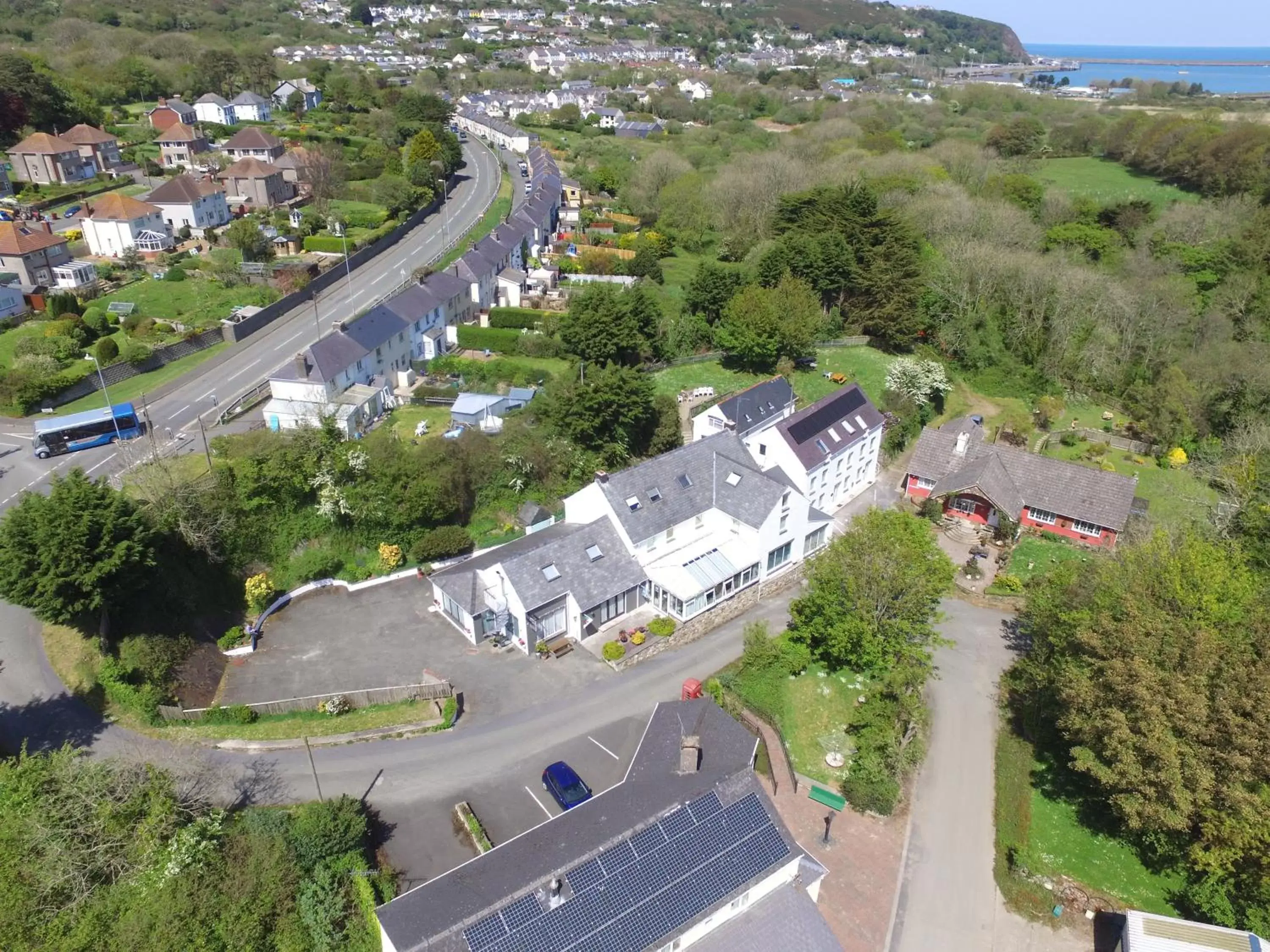 Property building, Bird's-eye View in Ivybridge Guesthouse