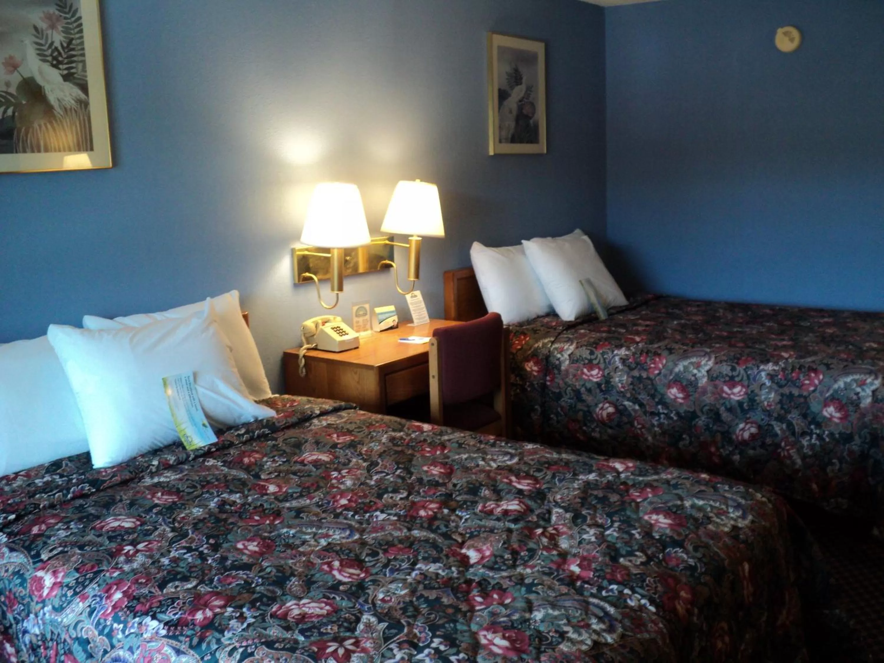 Bed in Knights Inn Cleveland GA