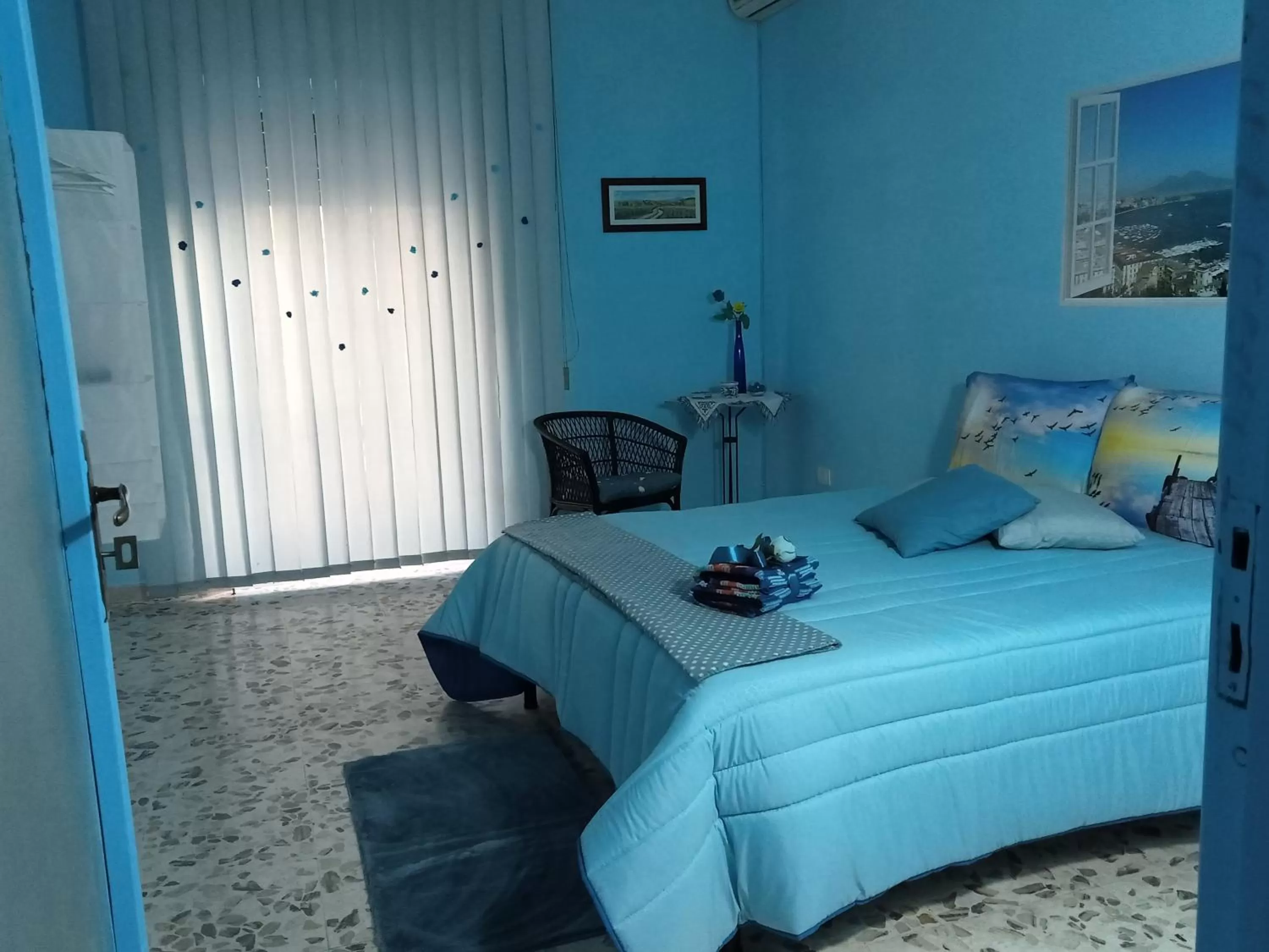 Bed in La Terrazza di Monica & Teresa