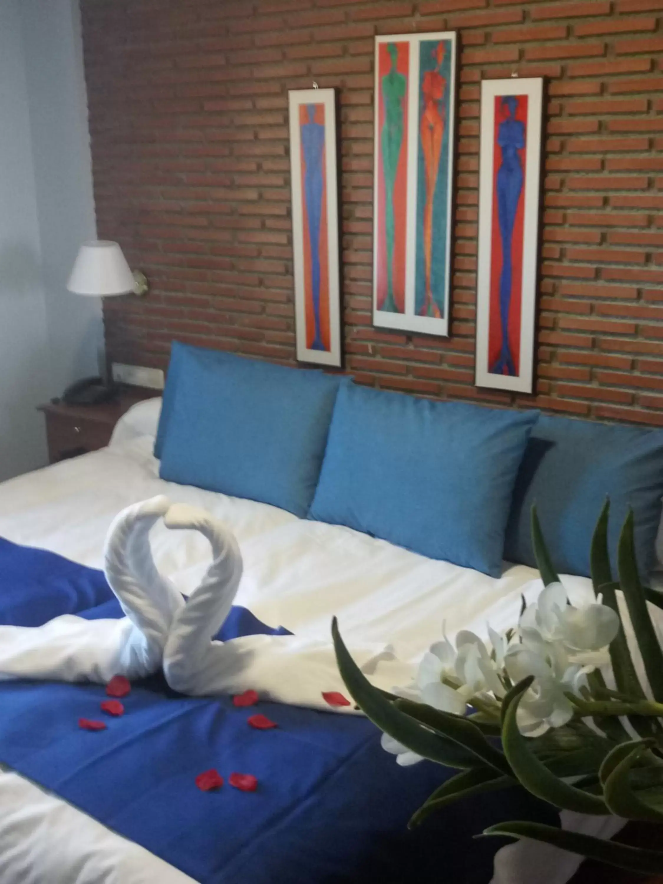 Bedroom, Bed in Hotel El Guerra