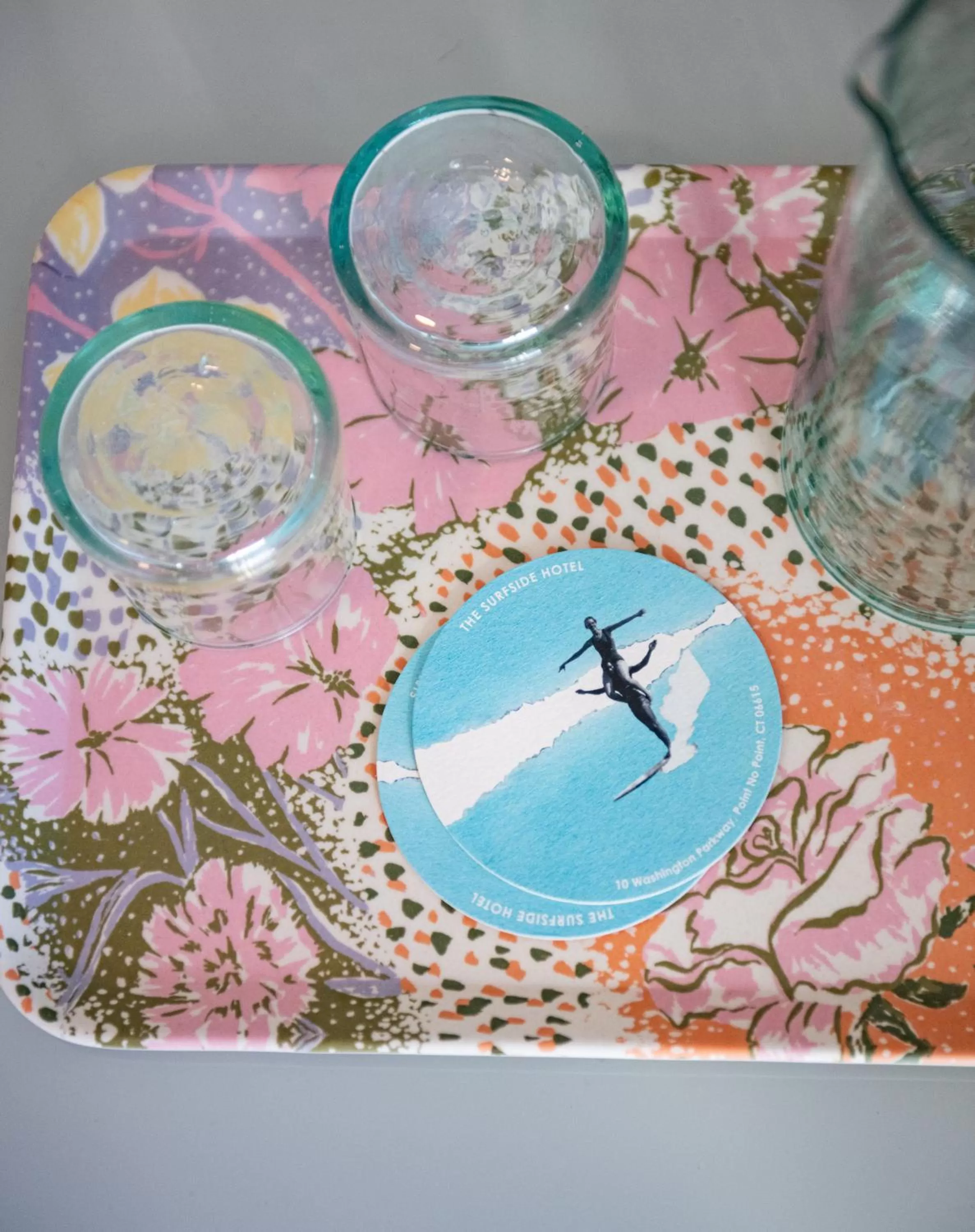 Food and drinks in The Surfside Hotel