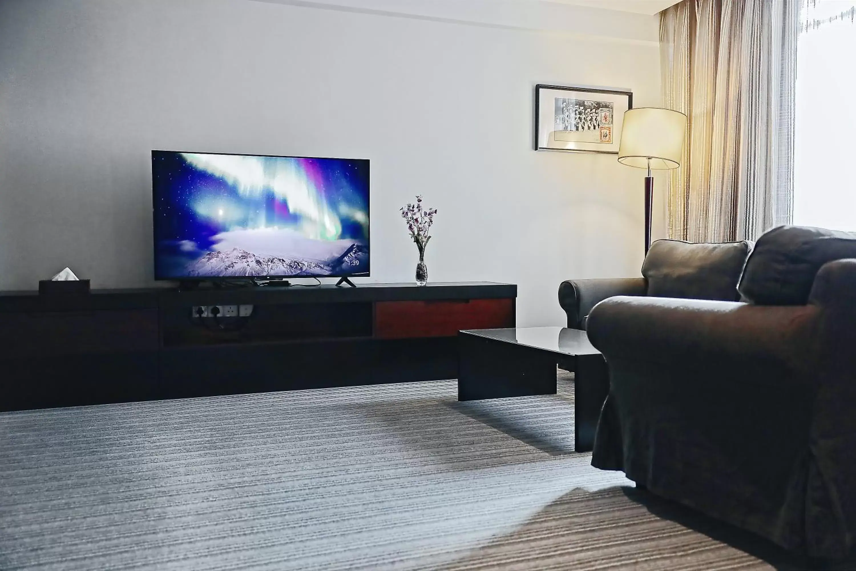 TV and multimedia, TV/Entertainment Center in Hotel Sixty3