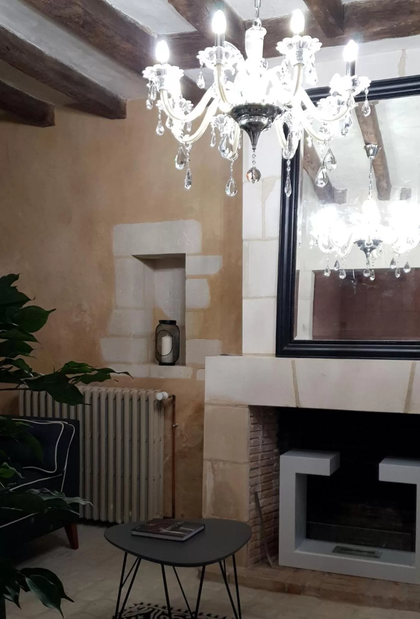 Living room in NATURE & CHATEAUX