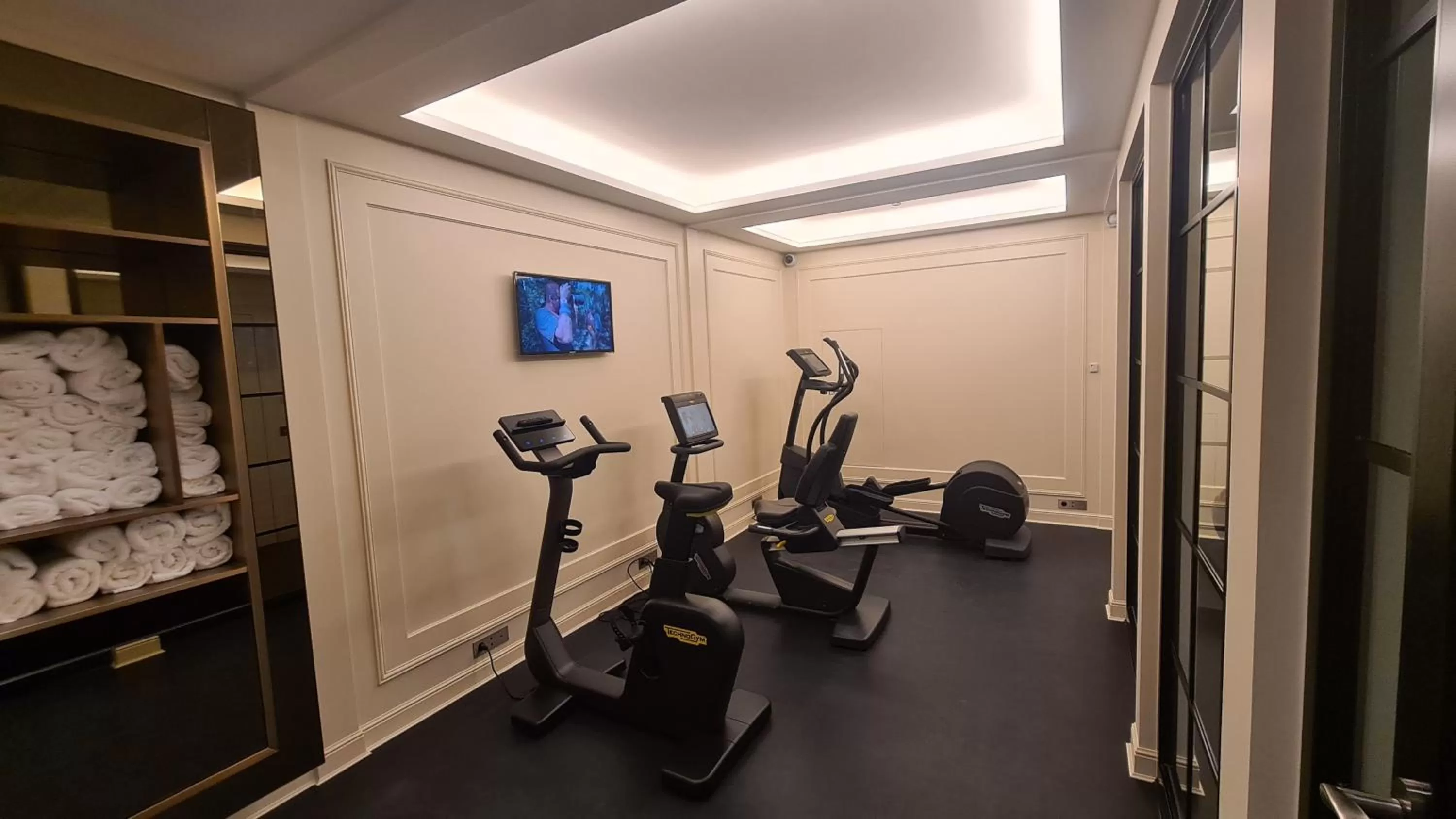 Fitness centre/facilities in Hôtel Keppler