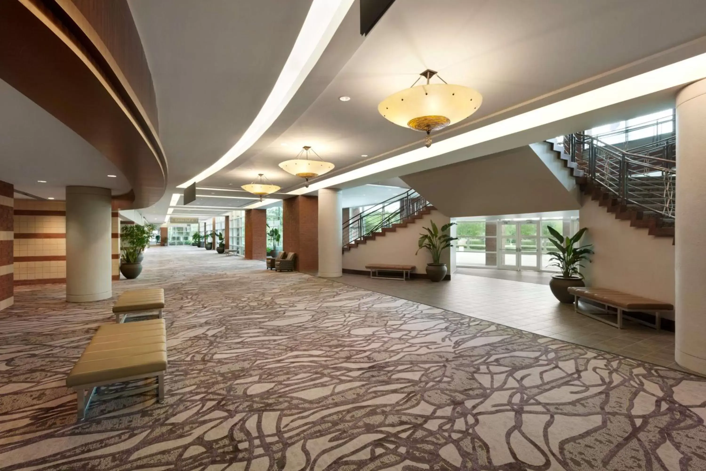 Meeting/conference room, Lobby/Reception in Embassy Suites North Charleston Airport Hotel Convention