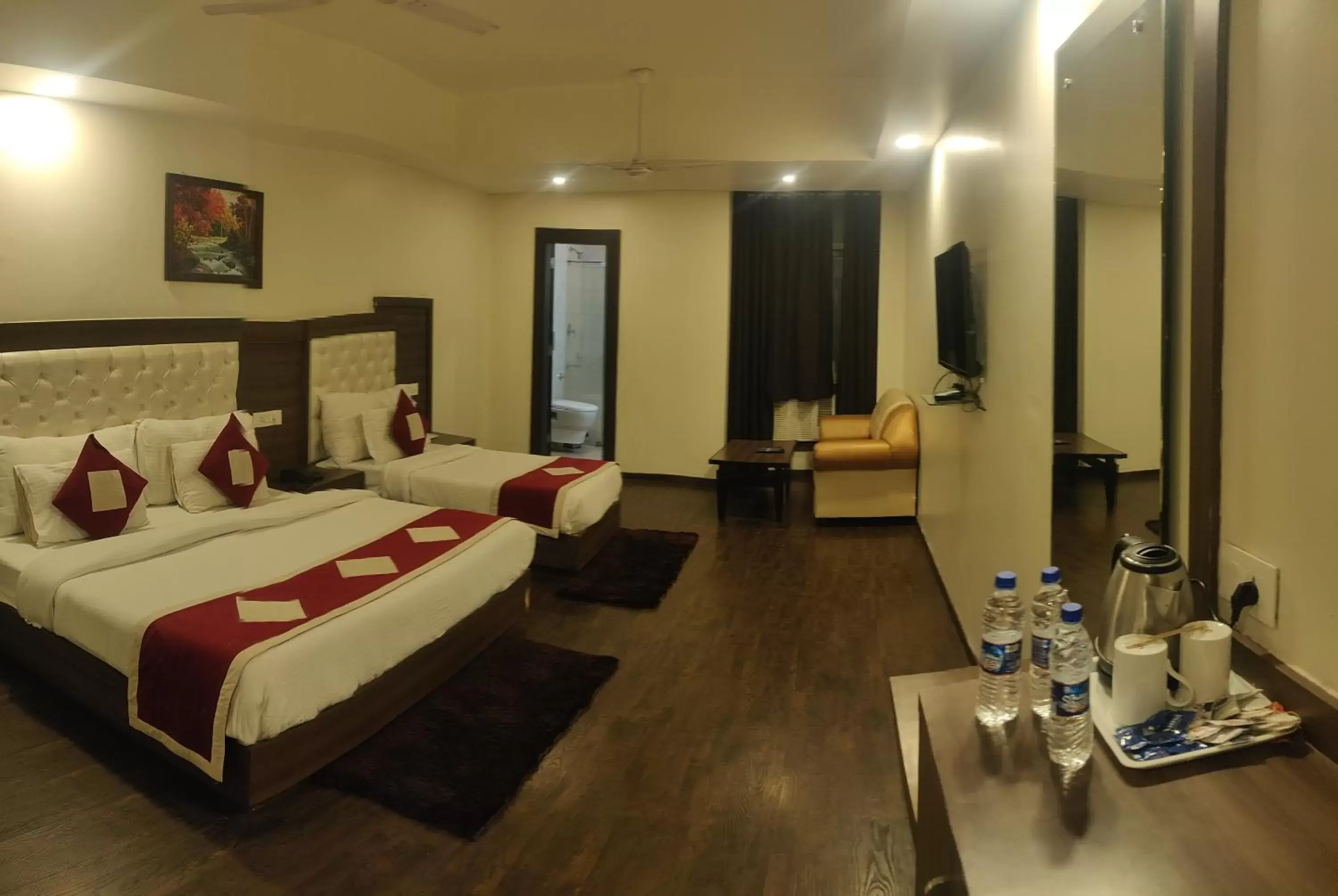 Bedroom in Hotel The Royal Krishna