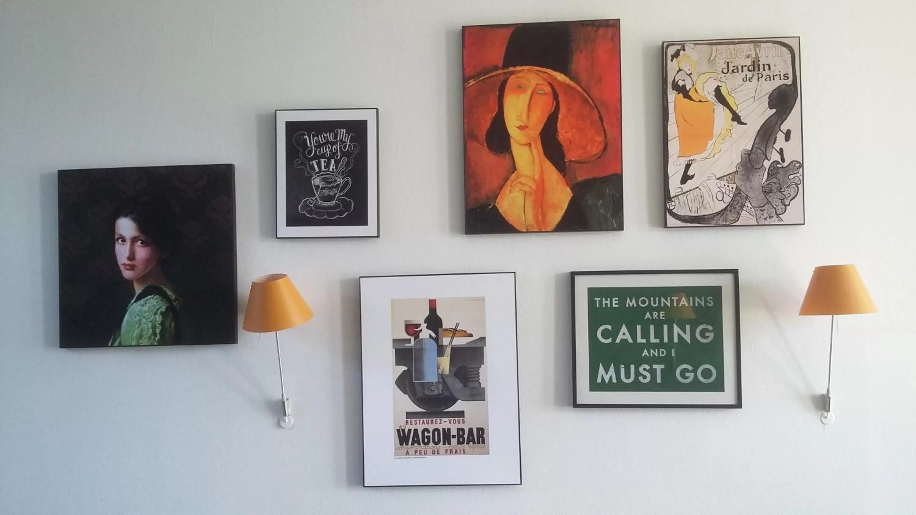 Buffet breakfast in Hotel de la Gare Brest