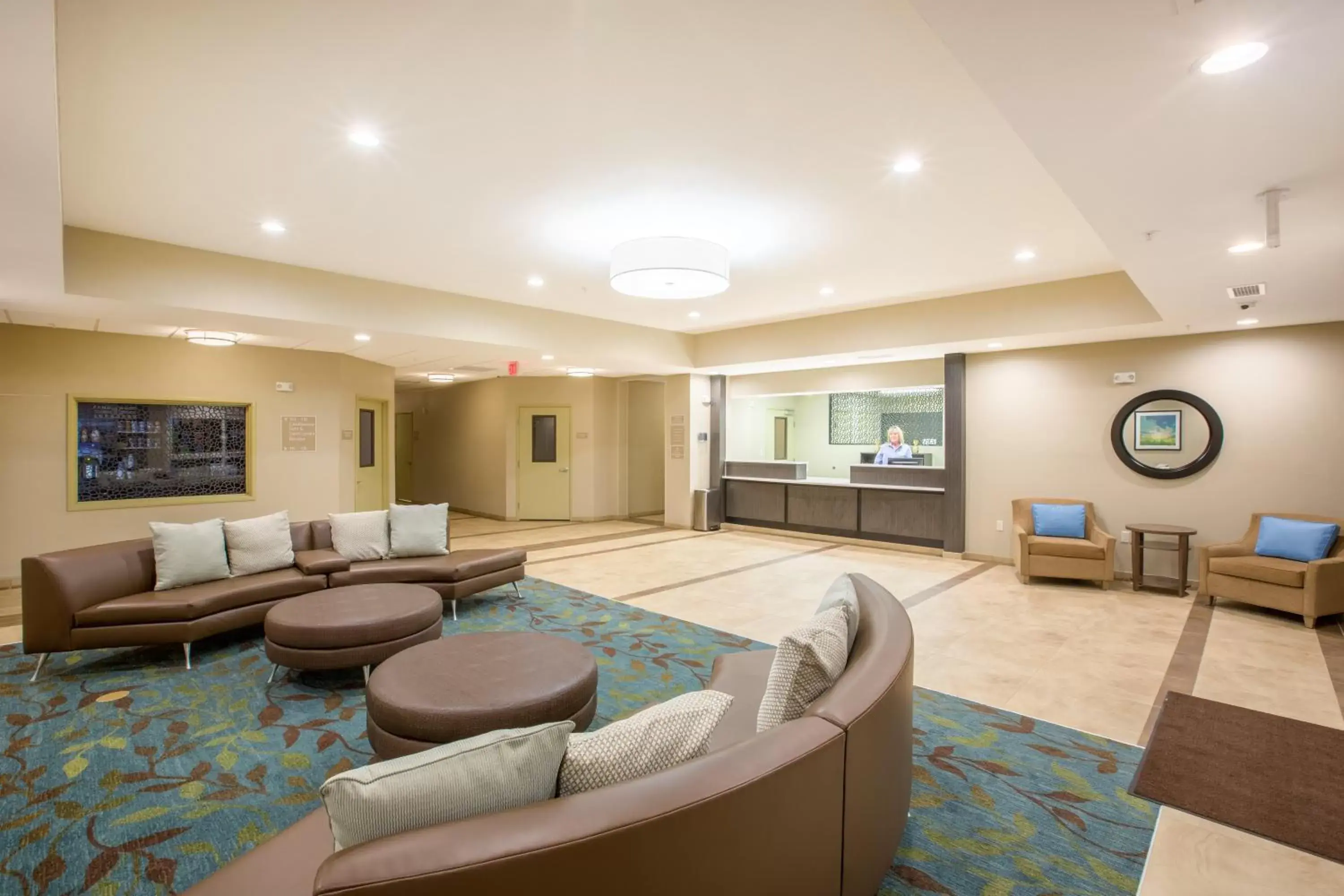 Lobby or reception, Lobby/Reception in Candlewood Suites - Omaha Millard Area, an IHG Hotel