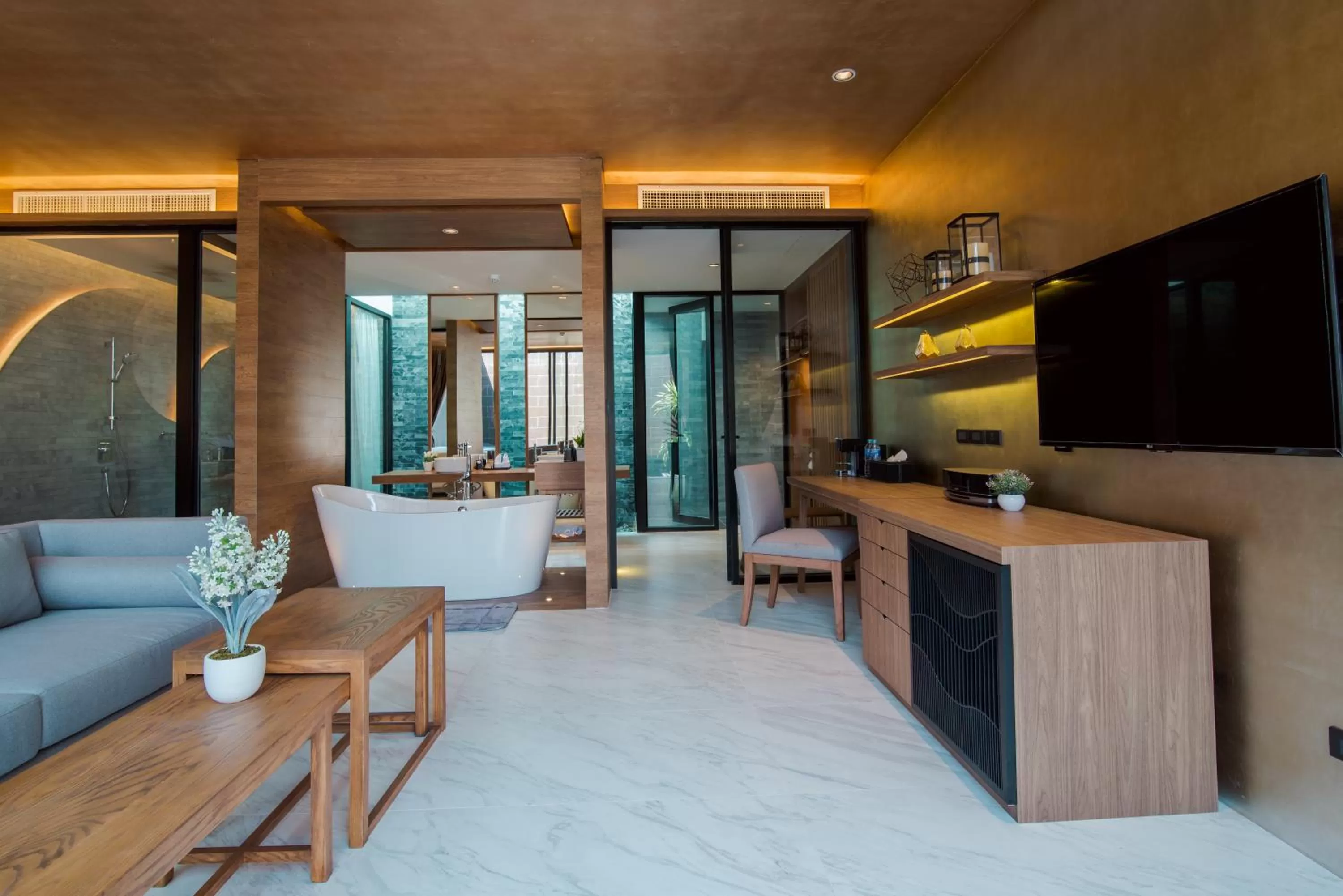 Area and facilities in The Yana Villas Hua Hin