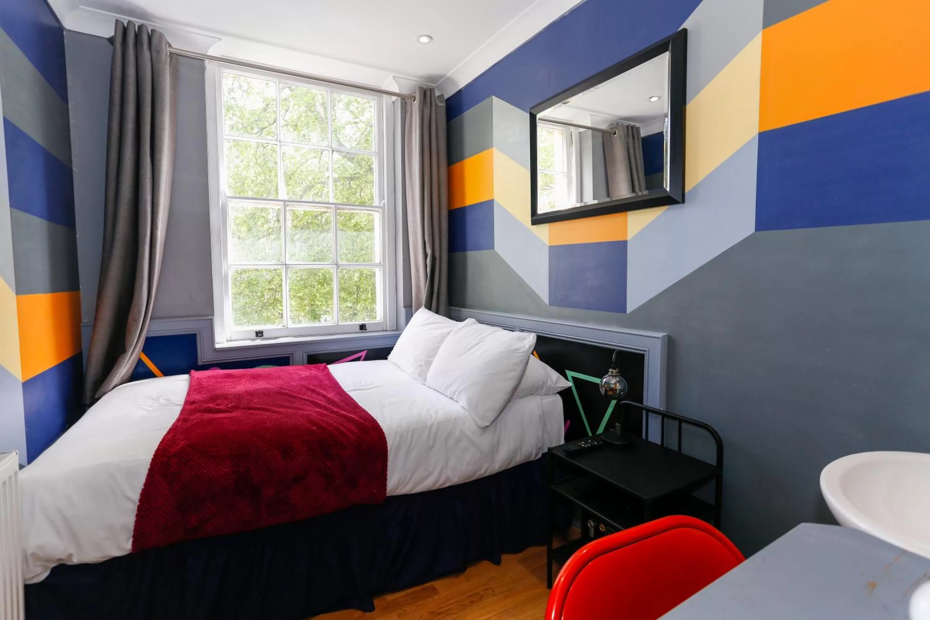 Bed in KX Rooms Kings Cross