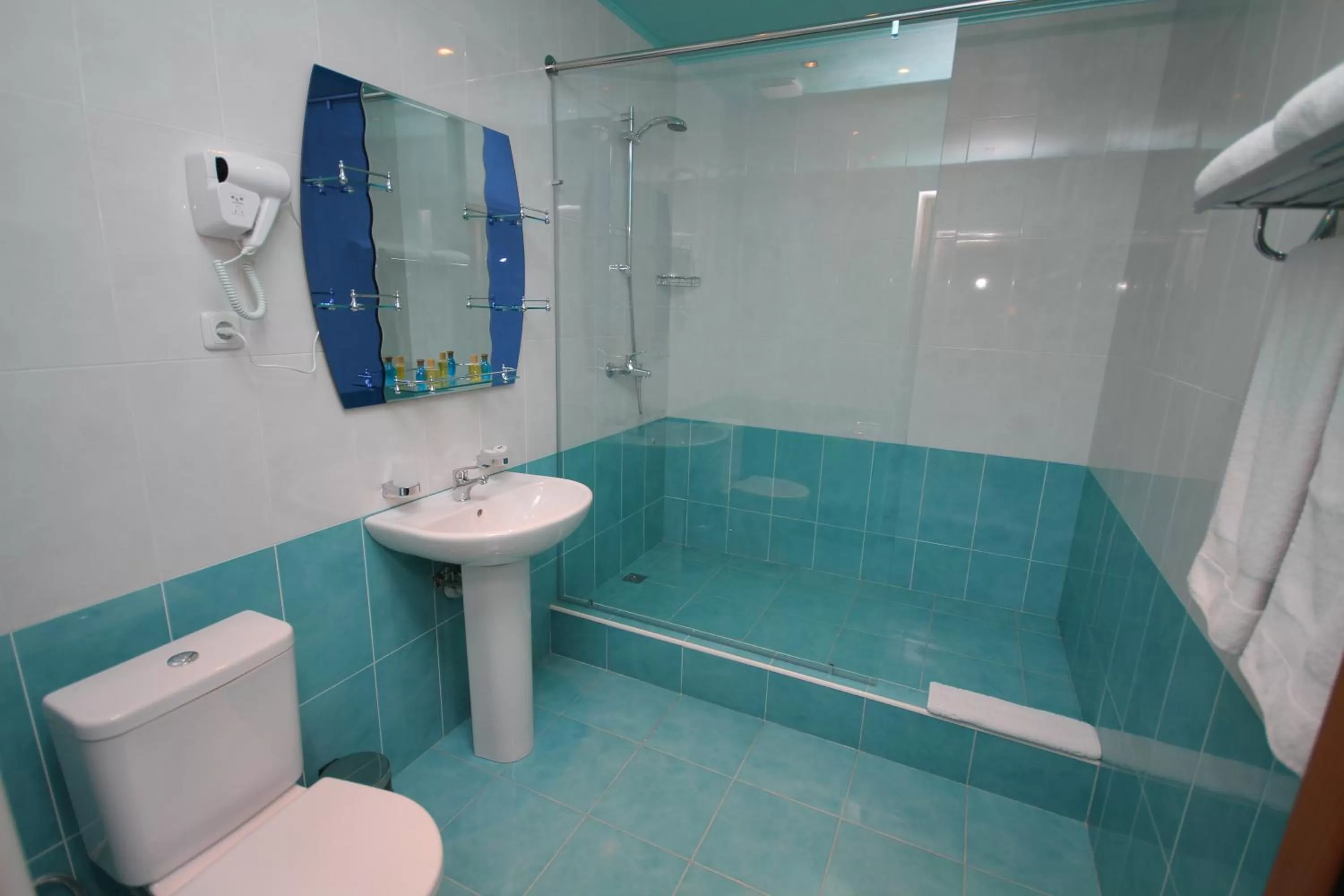 Shower in Erebuni Hotel Yerevan