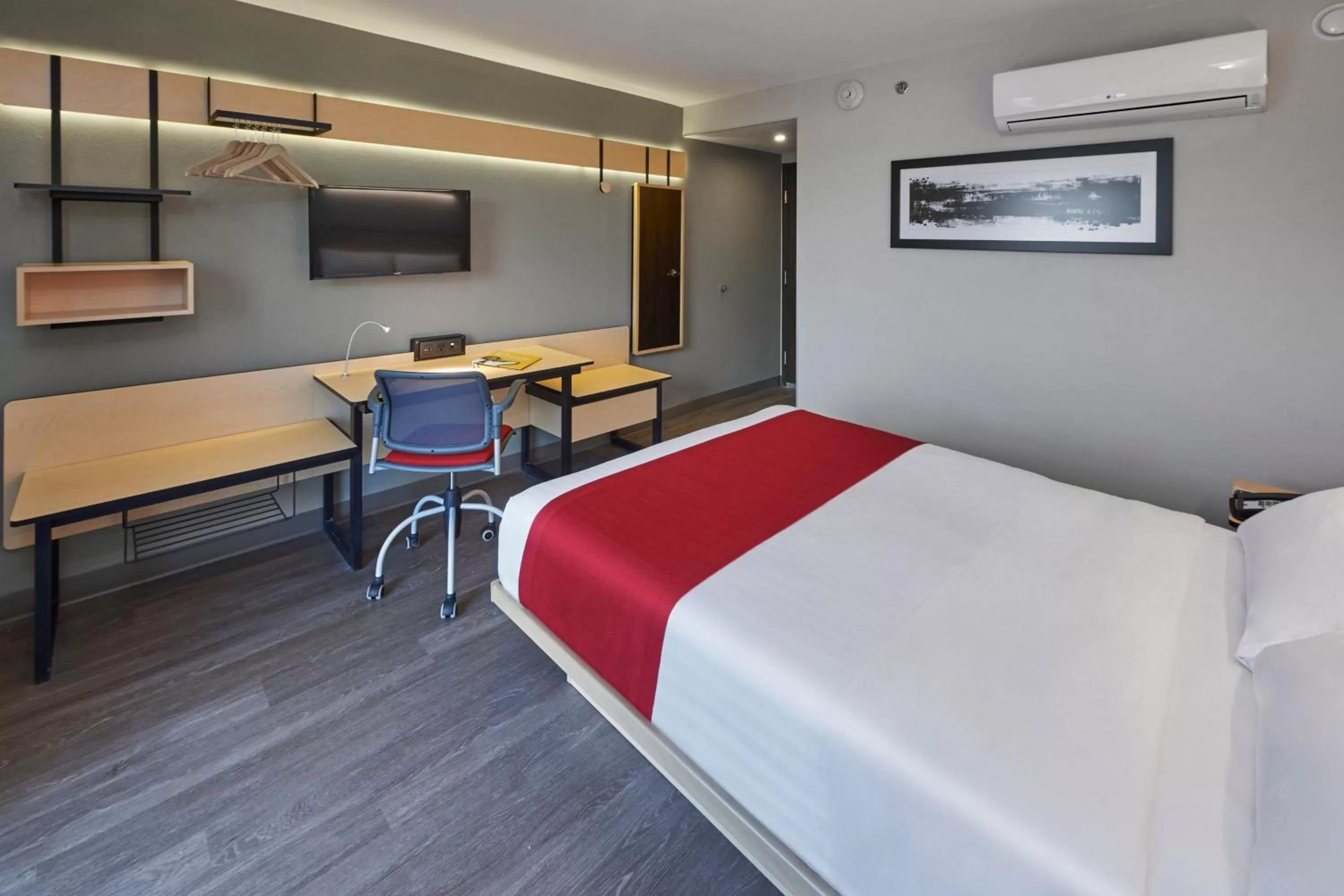 Bedroom, Bed in City Express by Marriott Ciudad de México Tlalnepantla