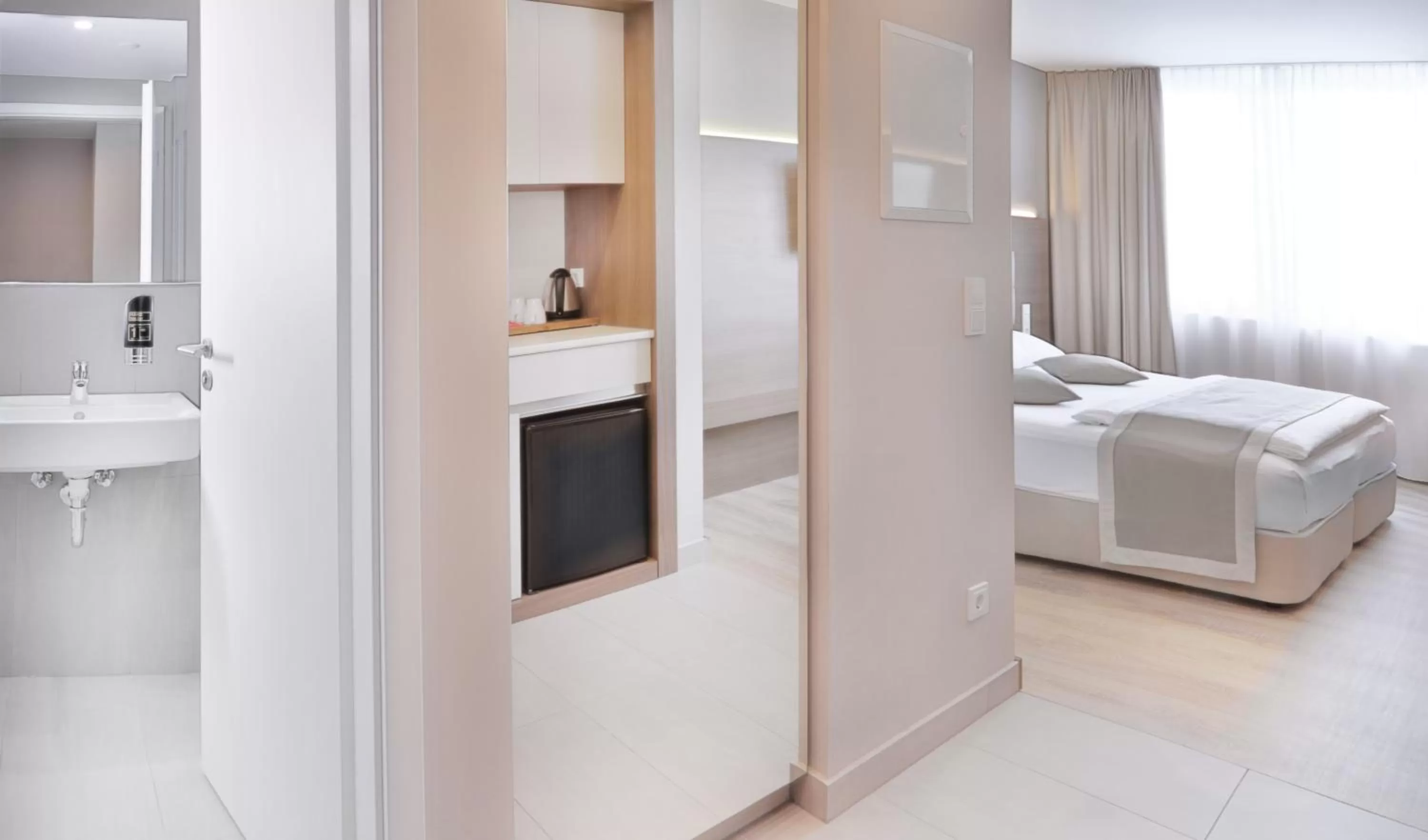 Bed in Ocak Aparthotel