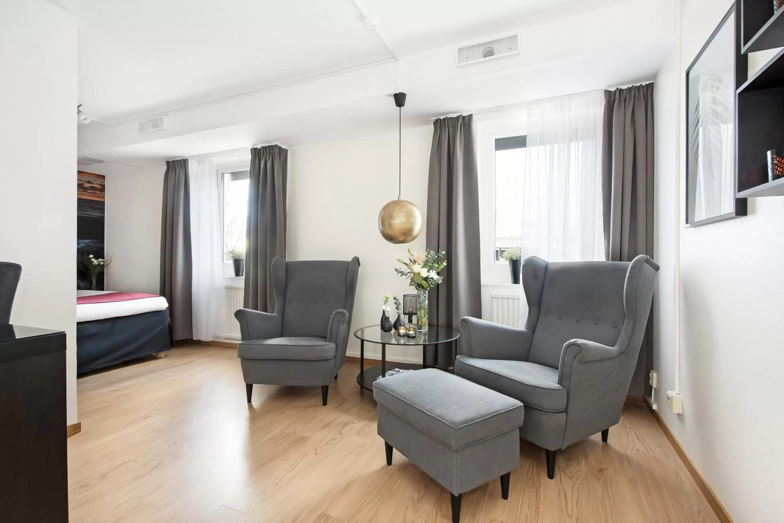 Seating area in Best Western Hotel City Gavle