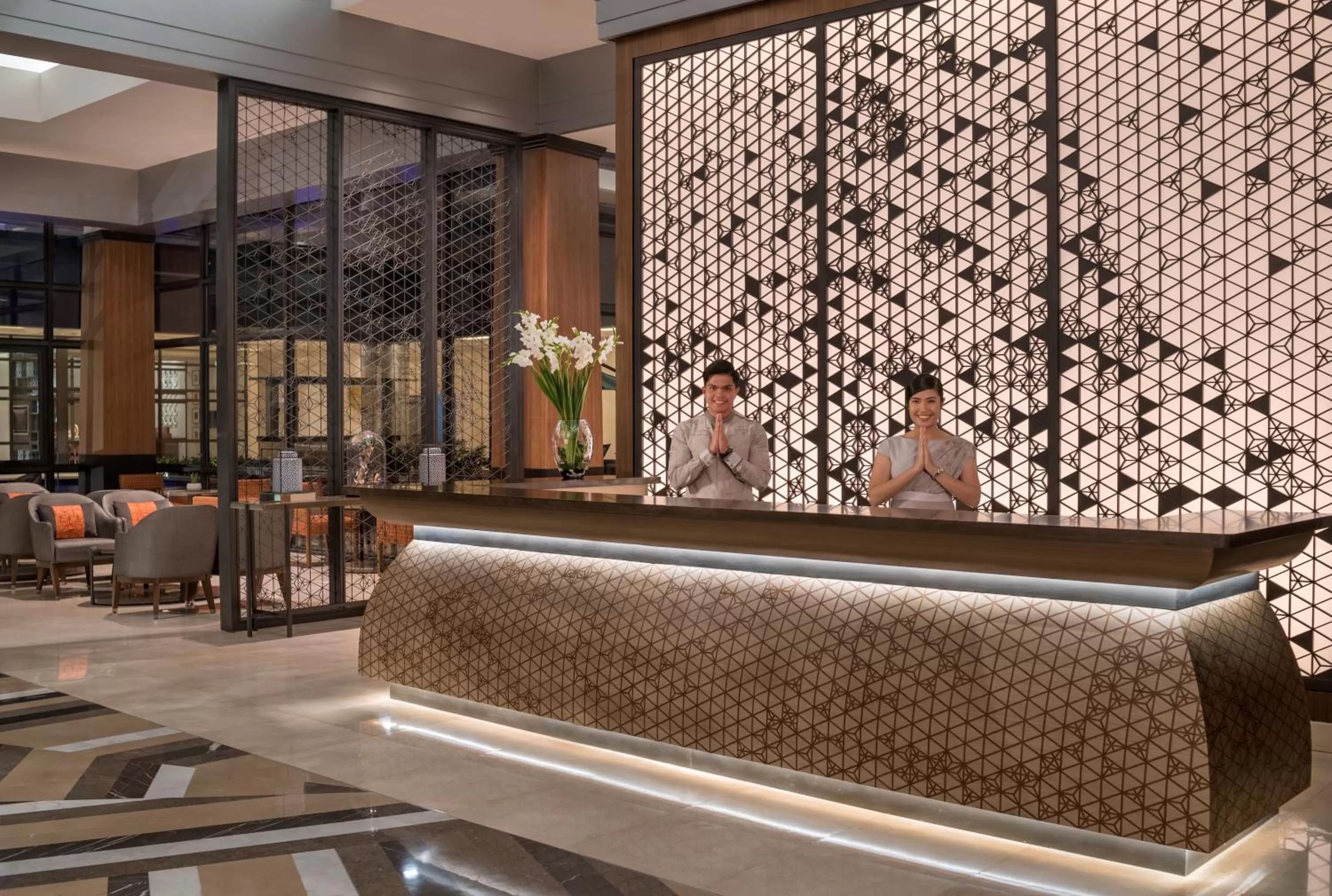 Lobby or reception in dusitD2 Davao